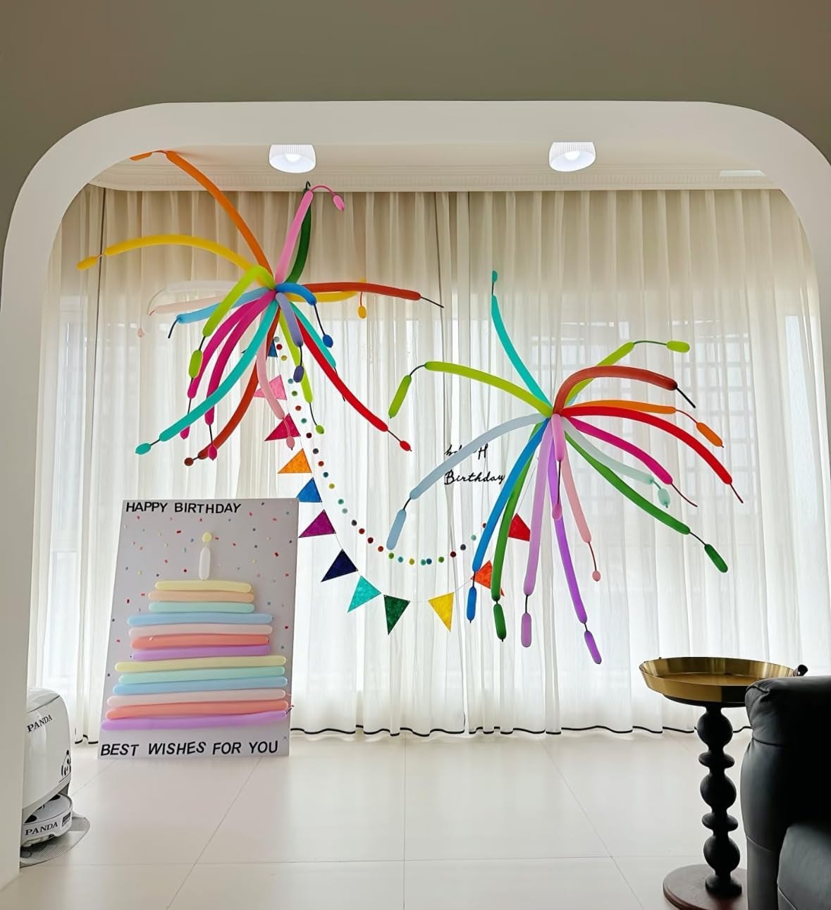 260 Balloons - Multi Long Balloons for Tying Balloon Arch, 100Pcs Twisting Balloon for Animal Modeling & Birthday Party Decorations