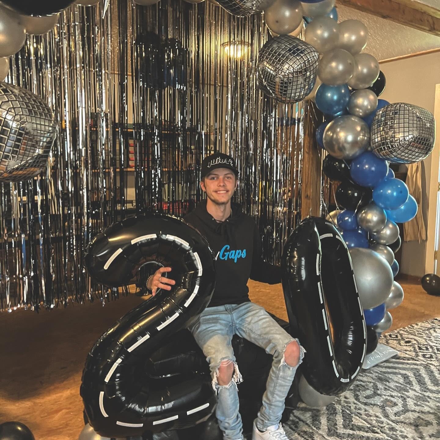 Race Car Number 24 Balloon 40 Inch, Black 24 Number Balloons, 24Th Birthday Decorations, 24 Year Old Race Themed Party Decorations
