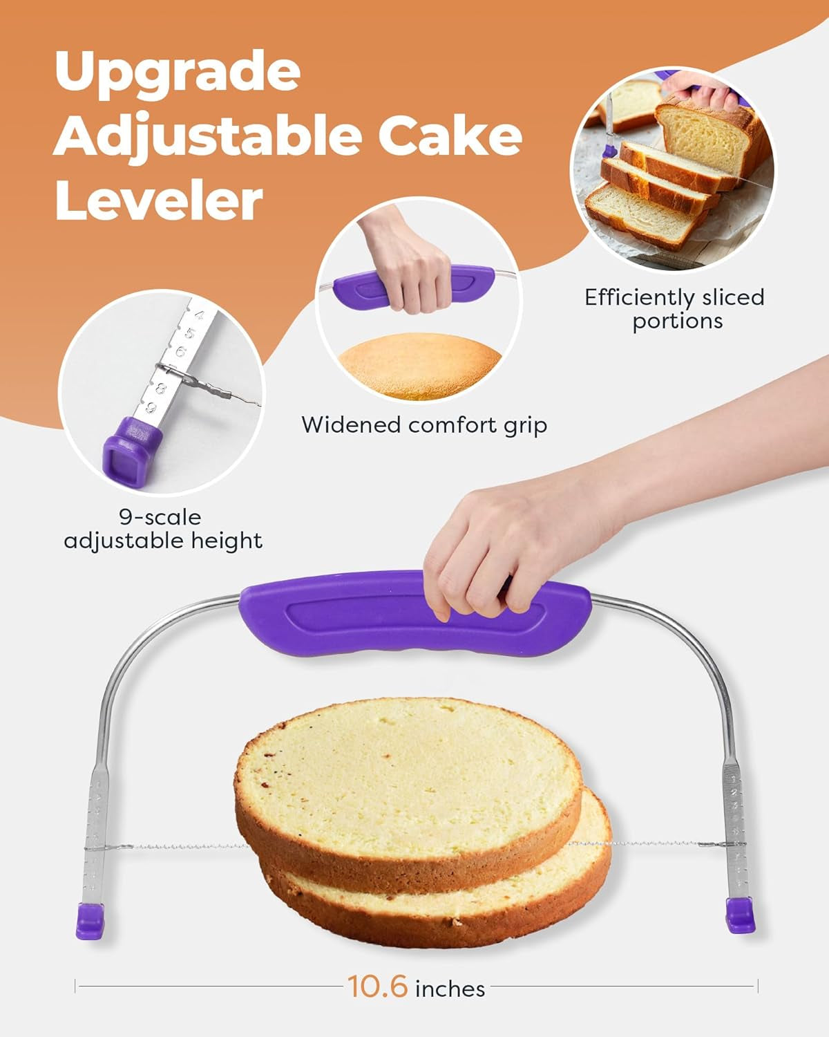 253 Pcs Cake Decorating Kit, 12" Aluminum Alloy Cake Turntable, 48 Numbered Icing Tips, 3 Russian Piping Nozzles, Offset and Straight Spatulas, Cake Leveler, Pastry Bags Baking Supplies