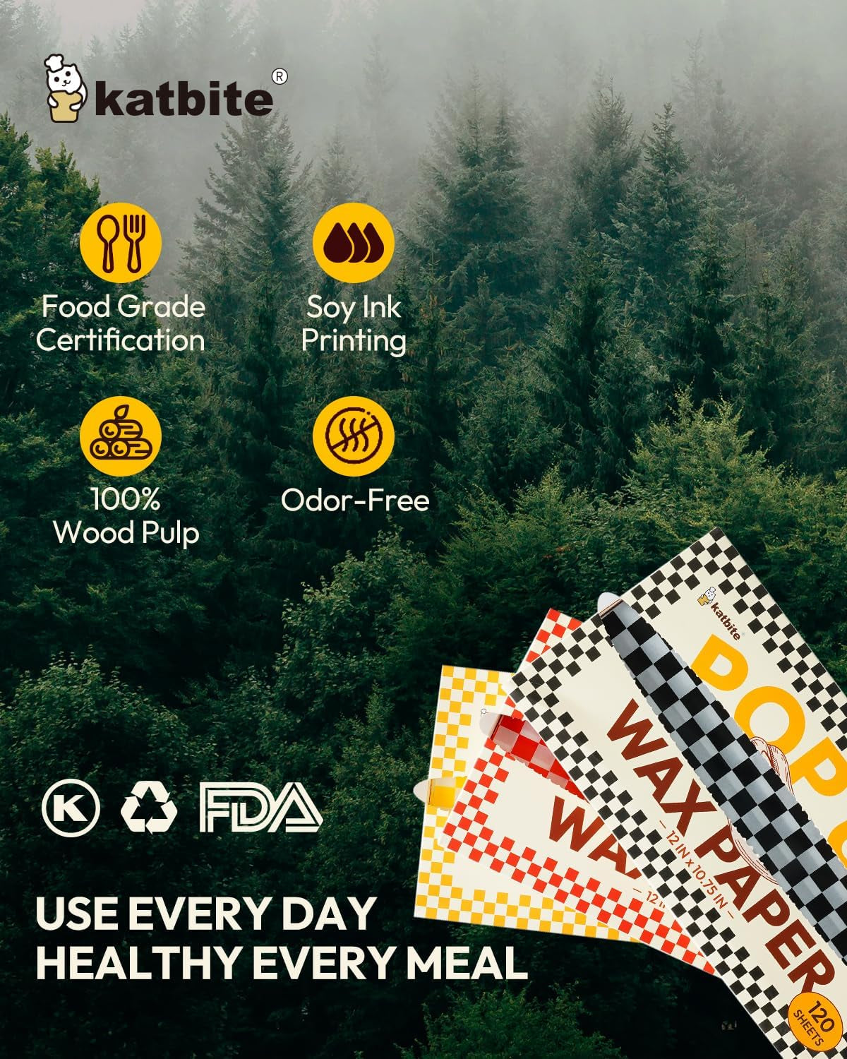 120 Sheets Christmas Pop-Up Dry Grease-Resistant Checkered Deli Paper, 12X10.75", "Wax Paper Sheets for Food, Burritos or Sandwiches