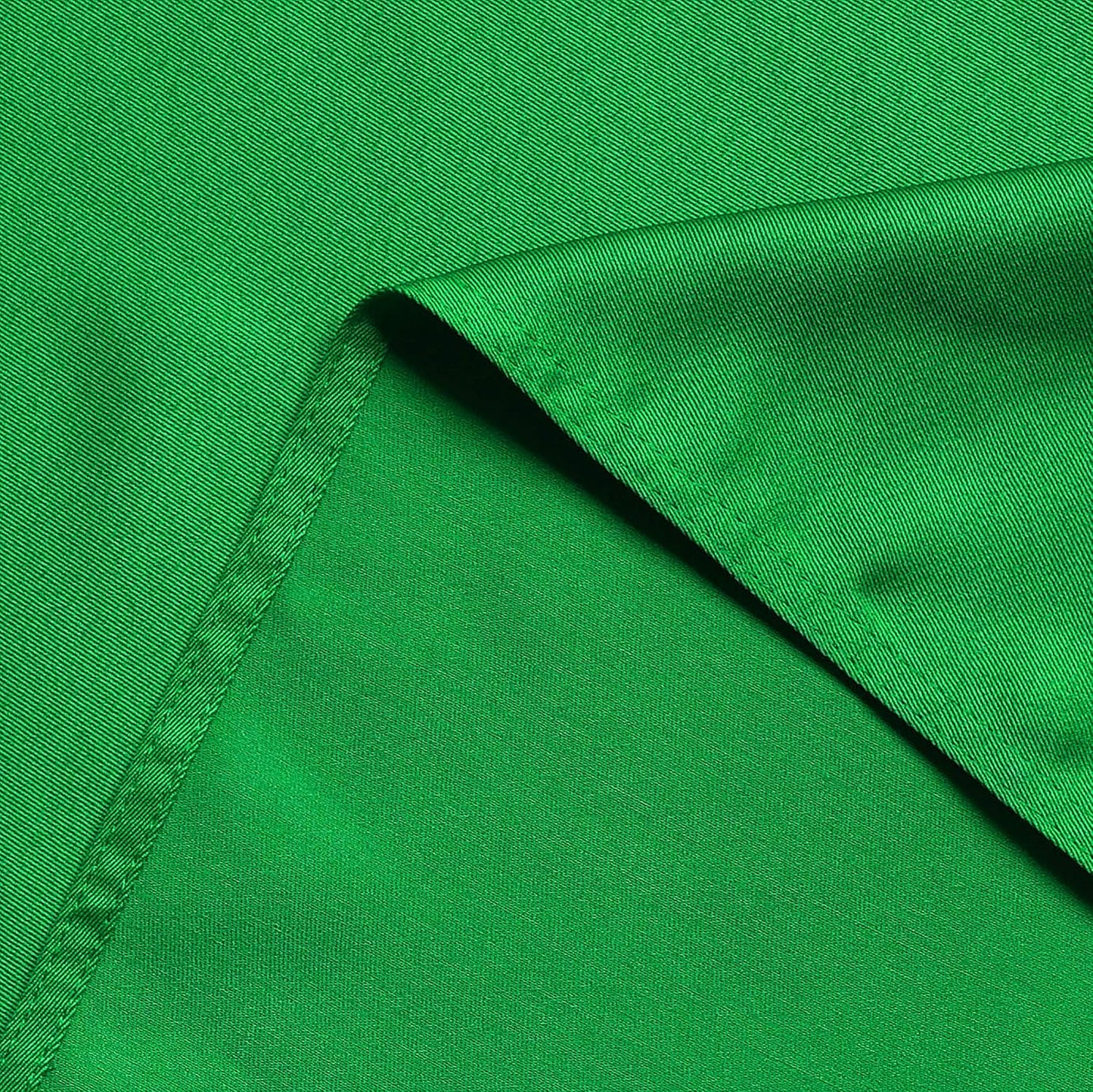 210GSM Square Green Table Cloth, Christmas Decorations Waterproof Tablecloth, Table Cover Protector for Holiday Party Use (Green,60 X 60 Inch)