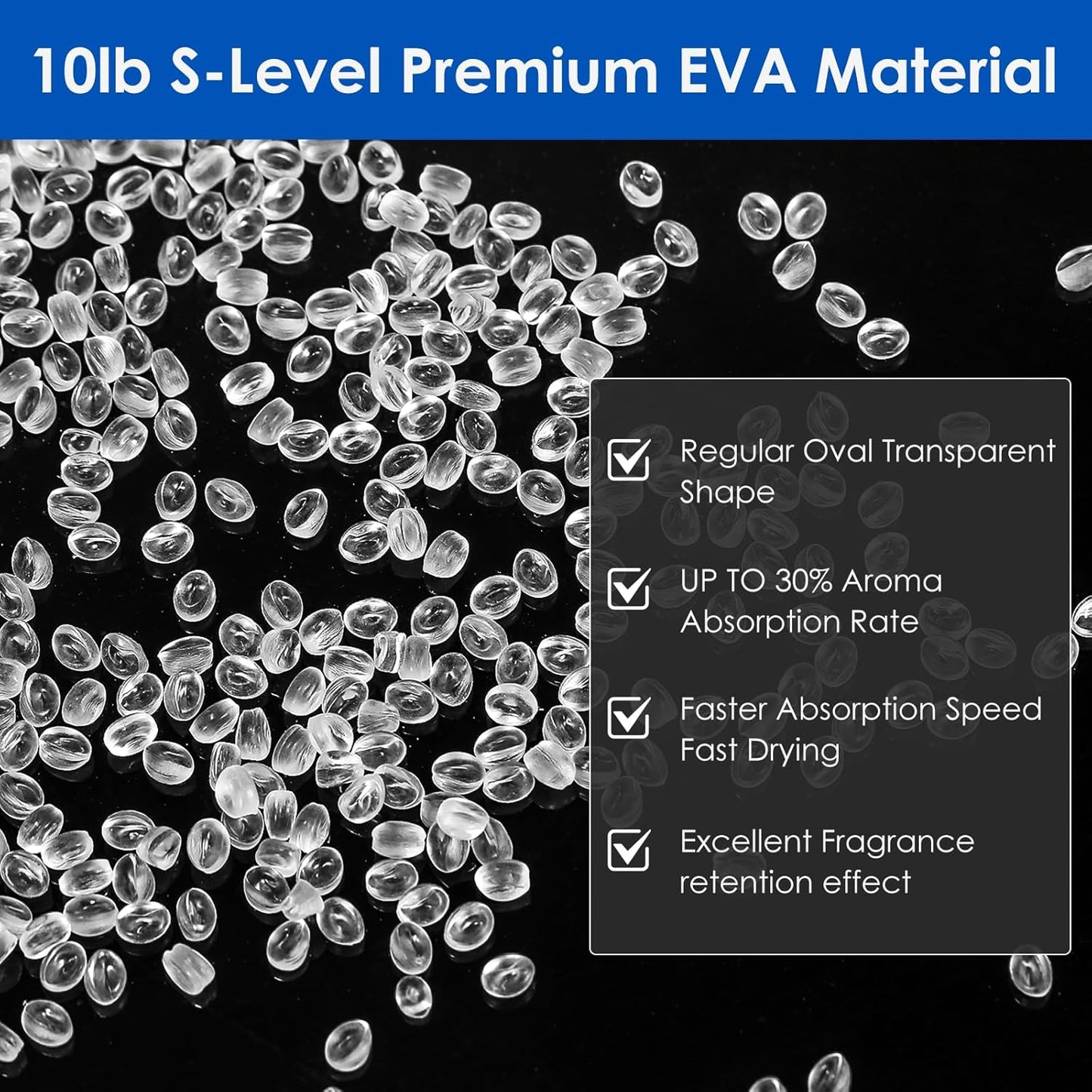10Lb Aroma Beads, Unscented Aroma Beads for Car Freshies, Car Freshie Beads, Freshie Supplies, for Crafts & Projects