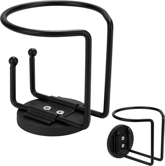 1 Pack Magnetic Cup Holder, SUS 304 Stainless Steel Magnetic Cup Caddy, Magnetic Drink Holder for Tractor Mower School Bus Refrigerator, Vertical or Horizontal Cup Holder on Metal Surface