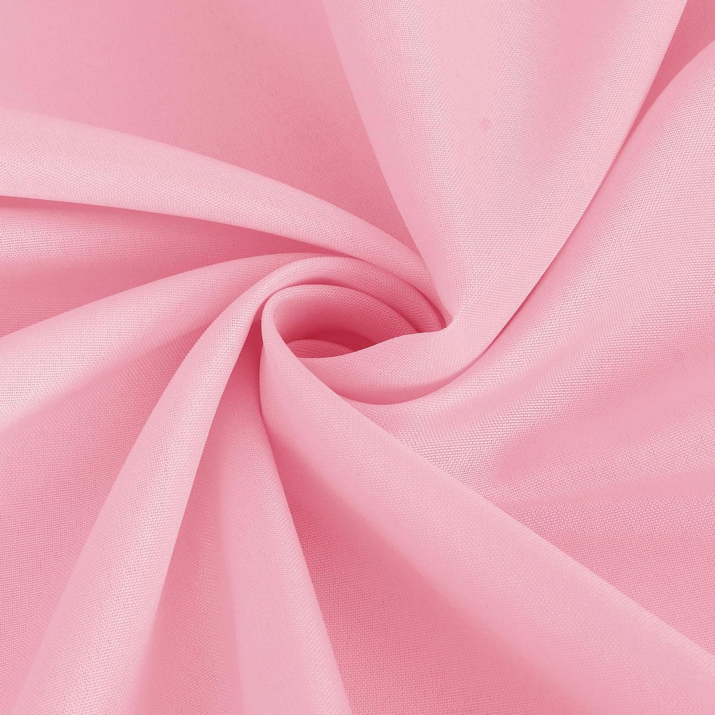 Rectangle Pink Tablecloths - 6 Pack, 70 x 120 Inches - Reusable and Washable Polyester Covers for 6-8 Ft Tables, Ideal for Weddings, Parties, and Banquets