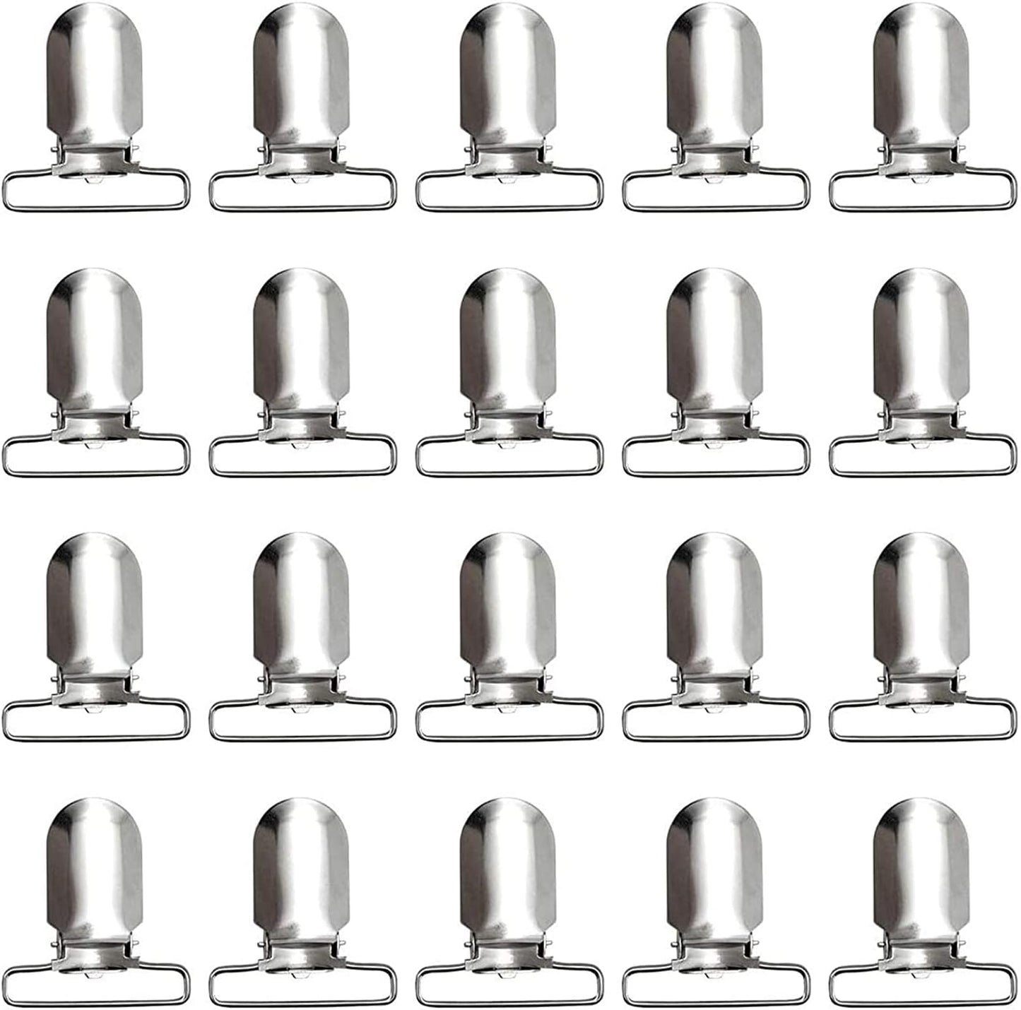 20-Piece Men'S Suspender Clips: Heavy Duty Bed Sheet Fasteners and Straps Holder