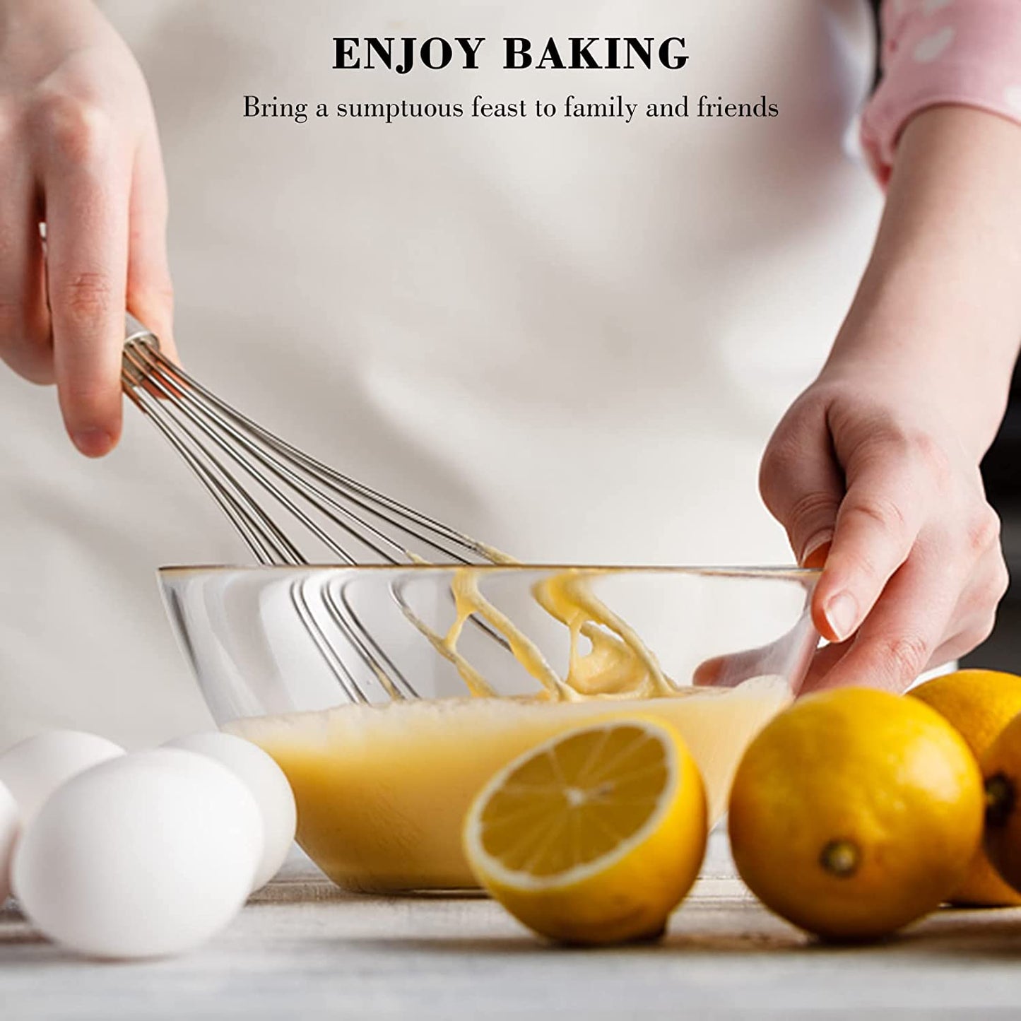 Whisk Set 8" 10" 12" and Egg Separator