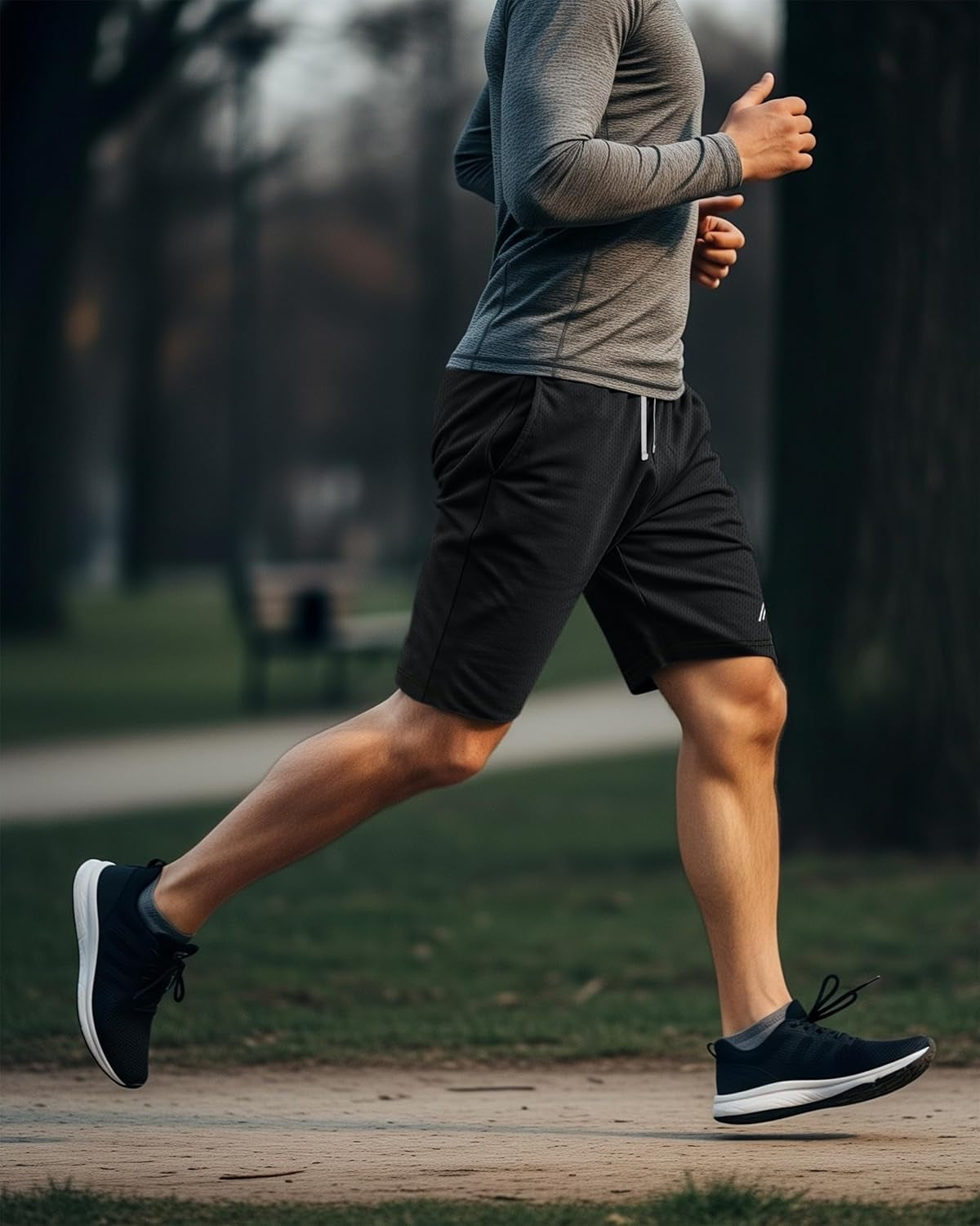 3 Pack Men'S Athletic Shorts Quick Dry Lightweight Workout Running Gym Shorts with Pockets