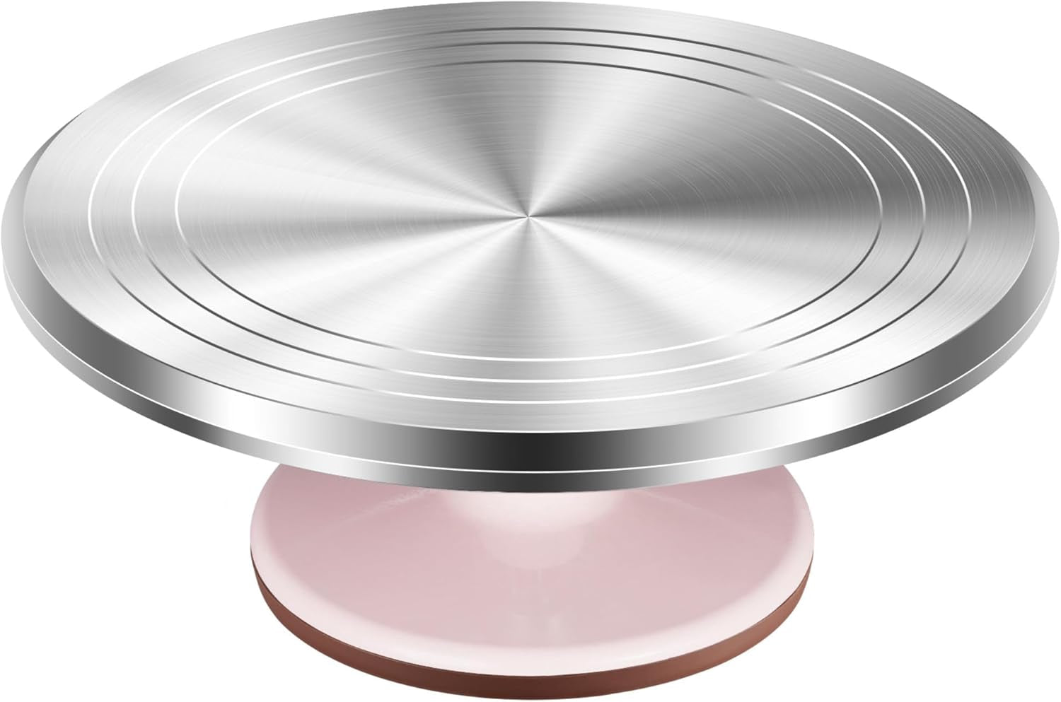 Aluminium Alloy Revolving Cake Stand 12 Inch Rotating Cake Turntable for Cake, Cupcake Decorating Supplies