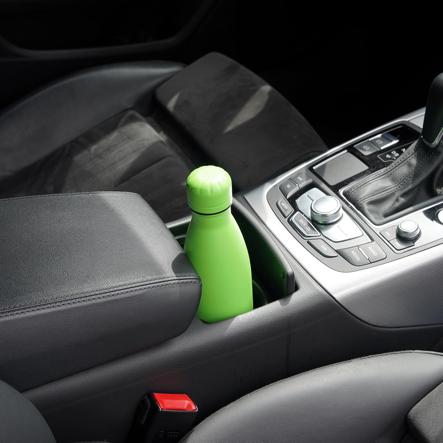 Insulated Water Bottles,12 Oz Double Wall Stainless Steel Vacumm Metal Flask for Sports Travel,Green