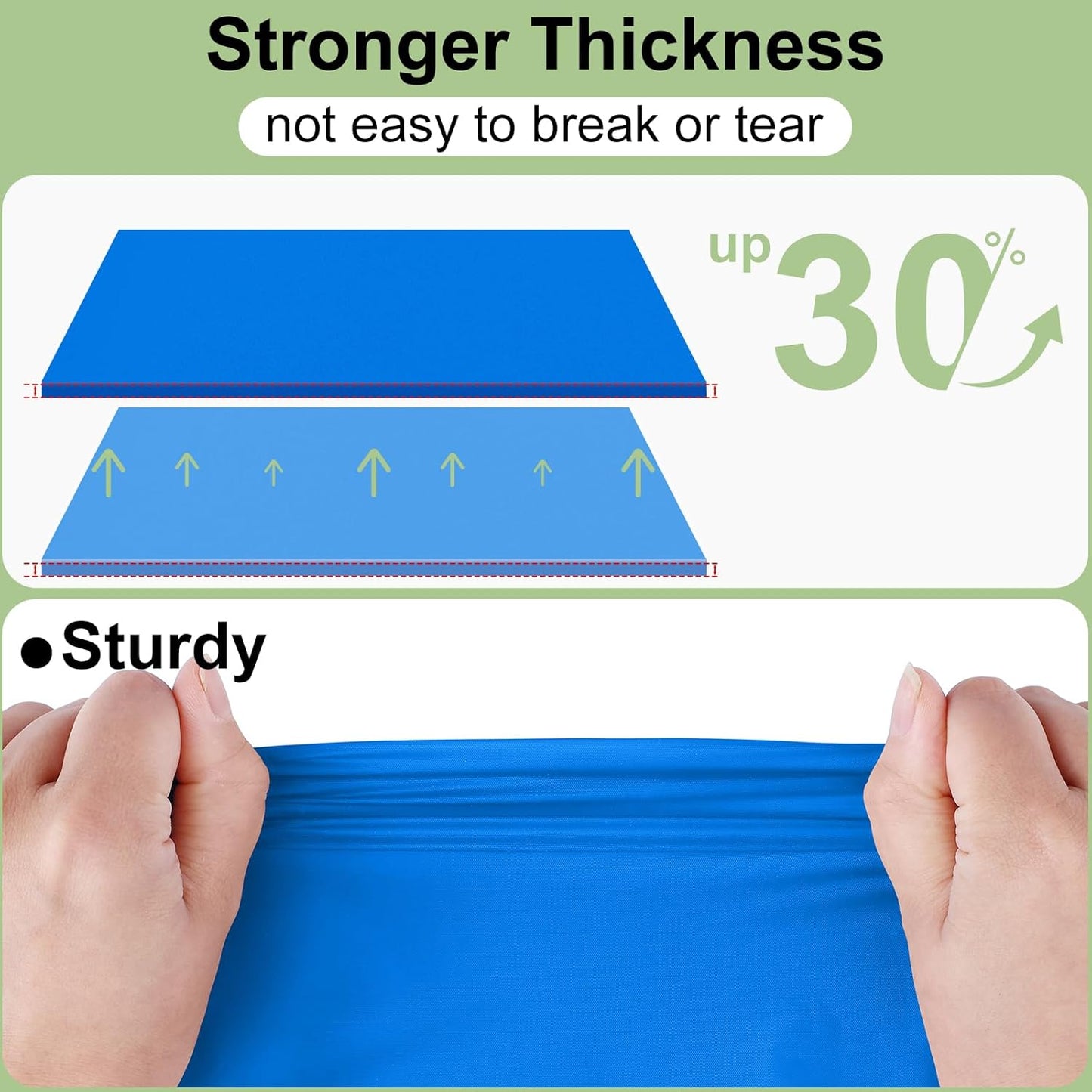 6 Packs Disposable Plastic Table Cloth, 54 X 108 Inch Waterproof Rectangle Tablecloth, Leakproof & Sturdy Decorative Table Covers for Picnic, Party and Outdoor, Blue