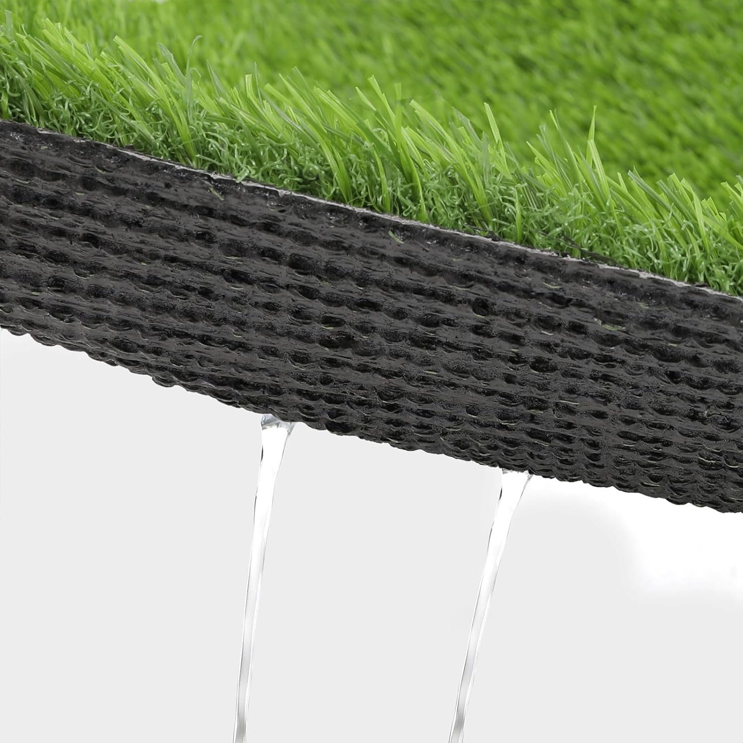Artificial Grass Rug 18"X29.5" Outdoor Fake Grass Mat Doormat Grass Turf Rugs with Drainage Holes Grass Pad for Dogs Patio Balcony Yard Lawn Decor
