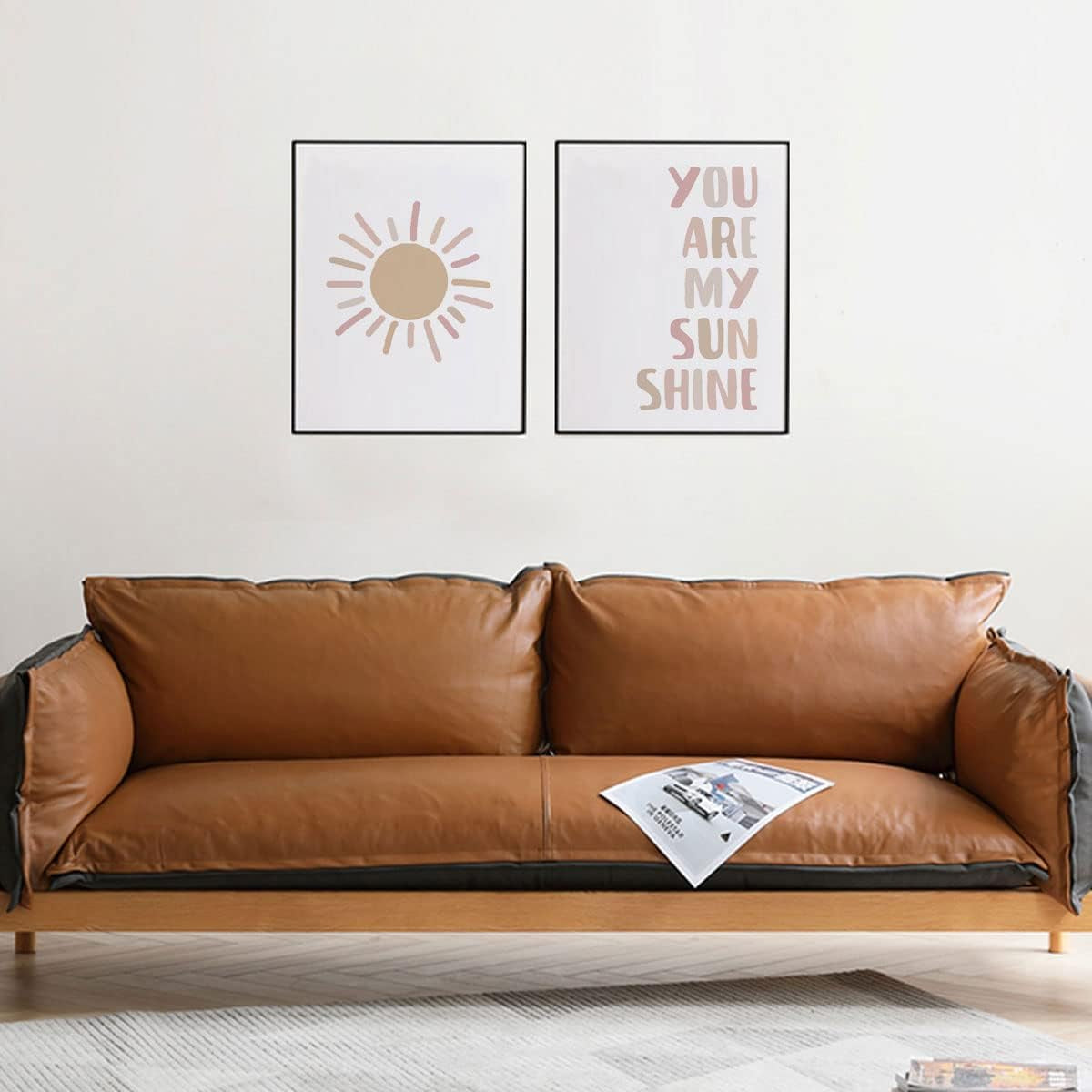 You Are My Sunshine, Set of 2 Prints, Kids Room Decor, Sunshine Wall Art, Nursery Decor, Nursery Room Wall Decor, Sunshine Decor, Bedroom Wall Art, UNFRAMED (11X14 INCH)