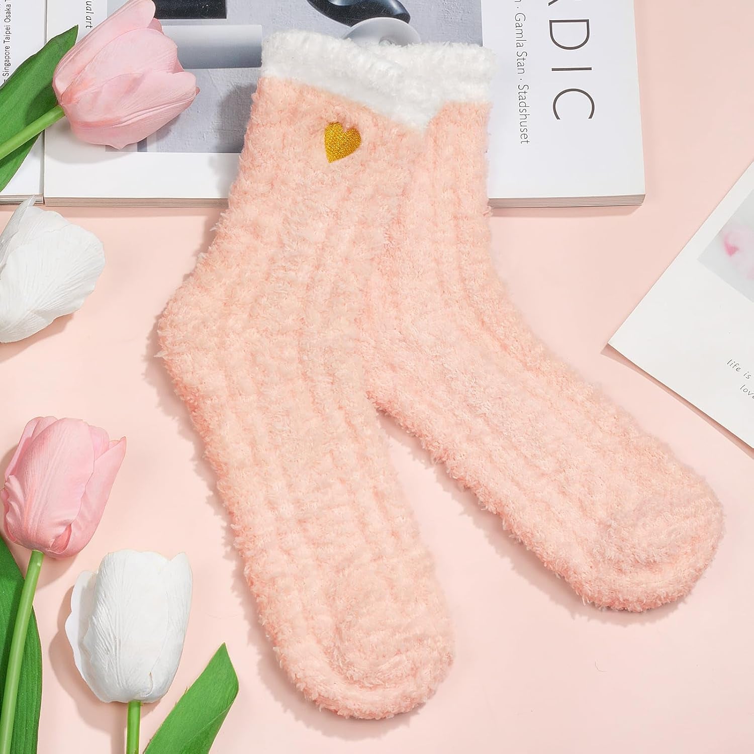 Birthday Gifts for Women Self Care Gifts Get Well Soon Gifts, Rose Relaxing Spa Gifts Basket Care Package W/ Luxury Flannel Blanket, Unique Mothers Day Gifts for Mom Her Friend Sister Wife Grandma