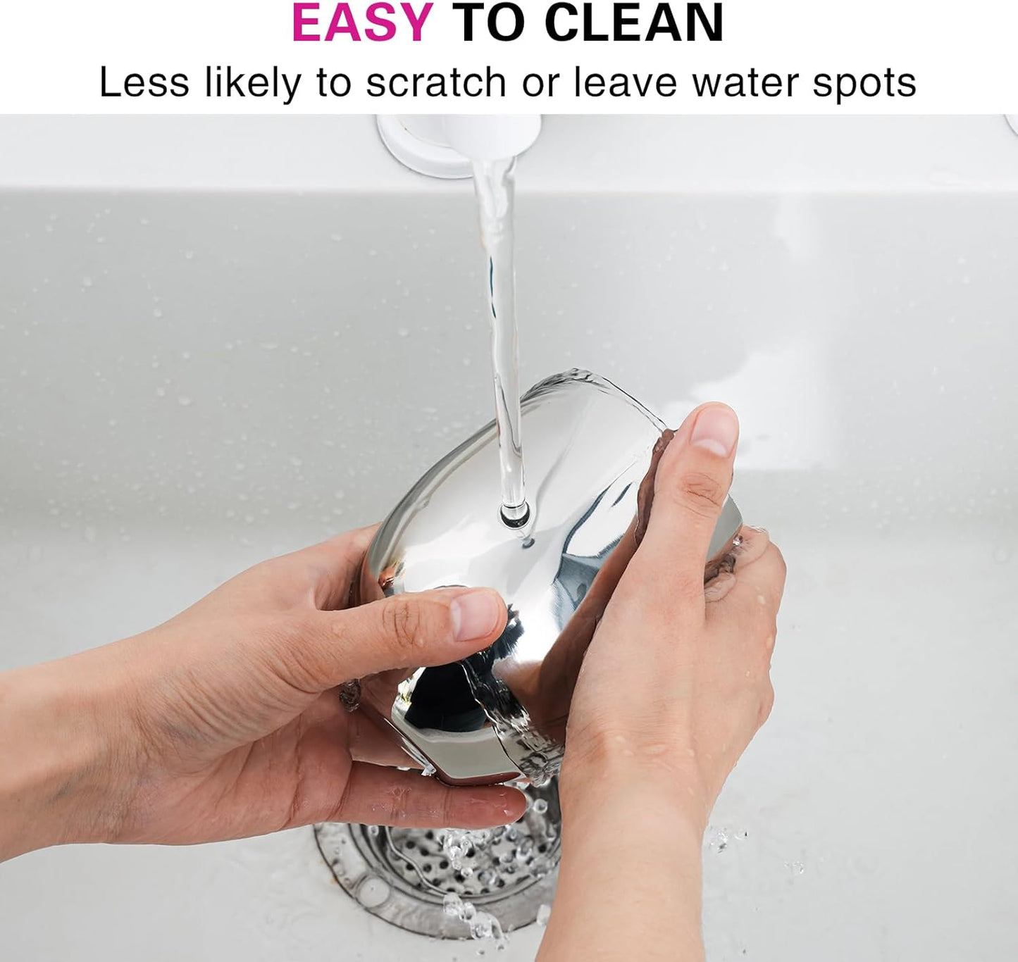 Stemless Stainless Steel Wine Glasses Set of 4, 18Oz Unbreakable Metal Wine Glass, Fancy, Unique Wine Goblets for Outdoor, Travel, Camping and Pool, Ideal Gift for Wine Lovers (Silver)