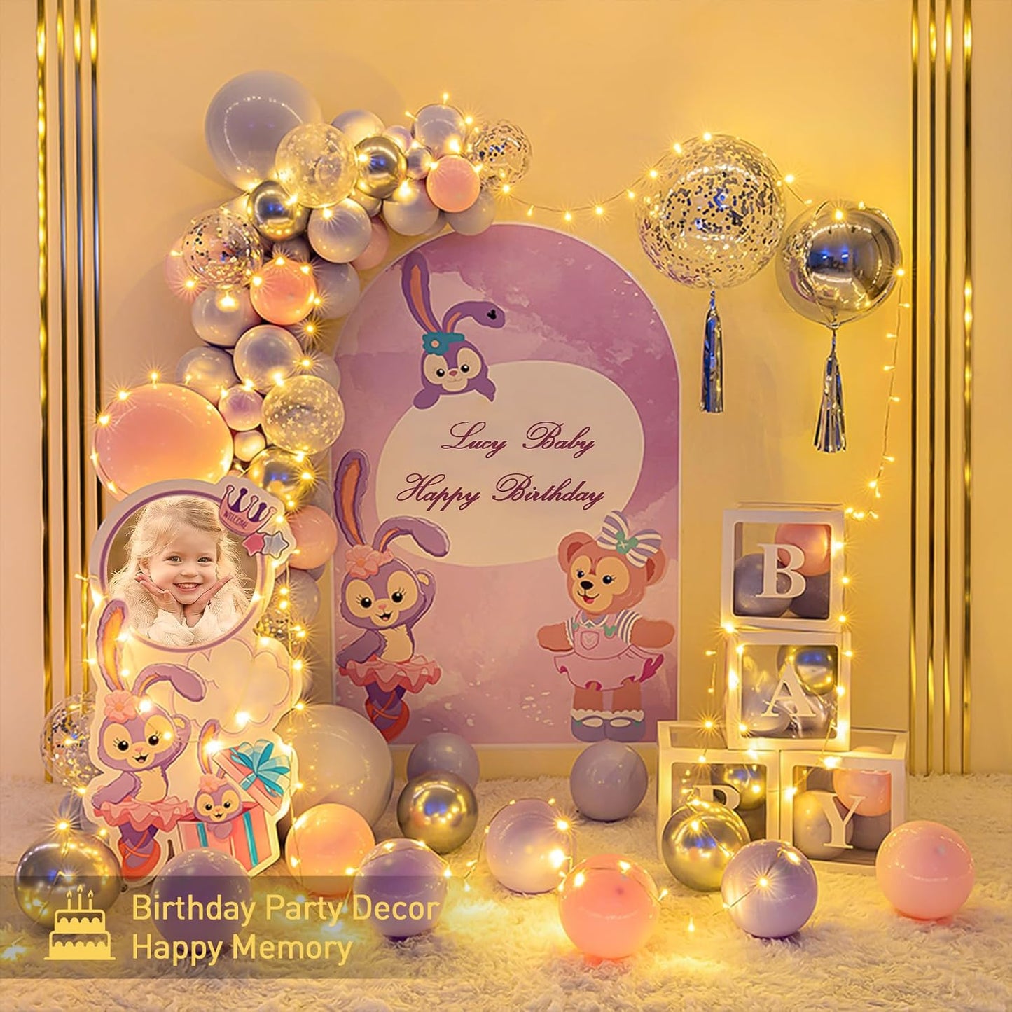 200 LED String Lights Indoor Outdoor Clear Wire, Connectable Warm White Christmas Lights for Bedroom, 66 Ft Twinkle Fairy Classroom Light Plug in for Home Wedding Tree Yard Patio Decor