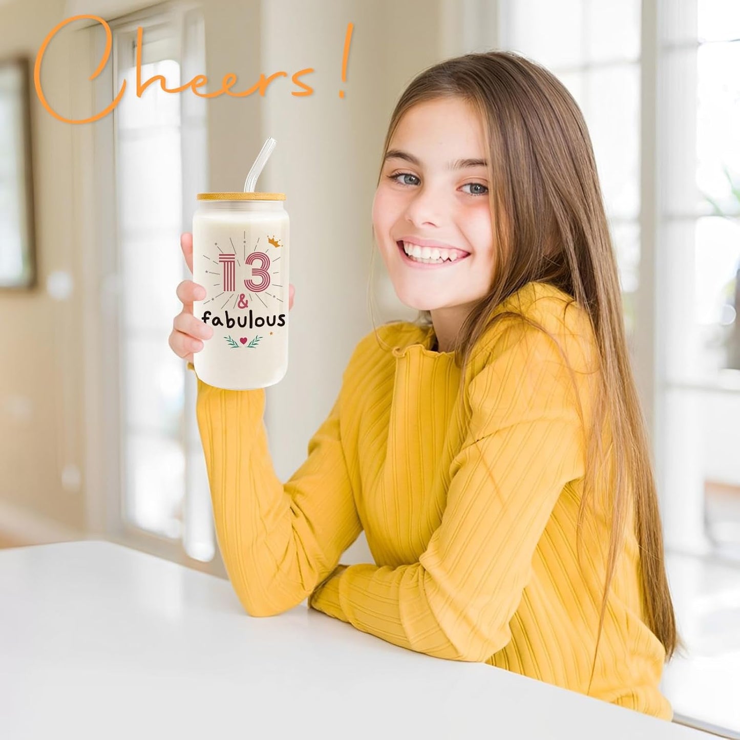 13Th Birthday Gifts for Girls, Girls 13Th Birthday Gifts Ideas, Happy 13Th Birthday Gifts for Her, Daughter, Niece, Granddaughter, 13Th Birthday Decorations for Girls, Birthday Gifts for Teen Girls
