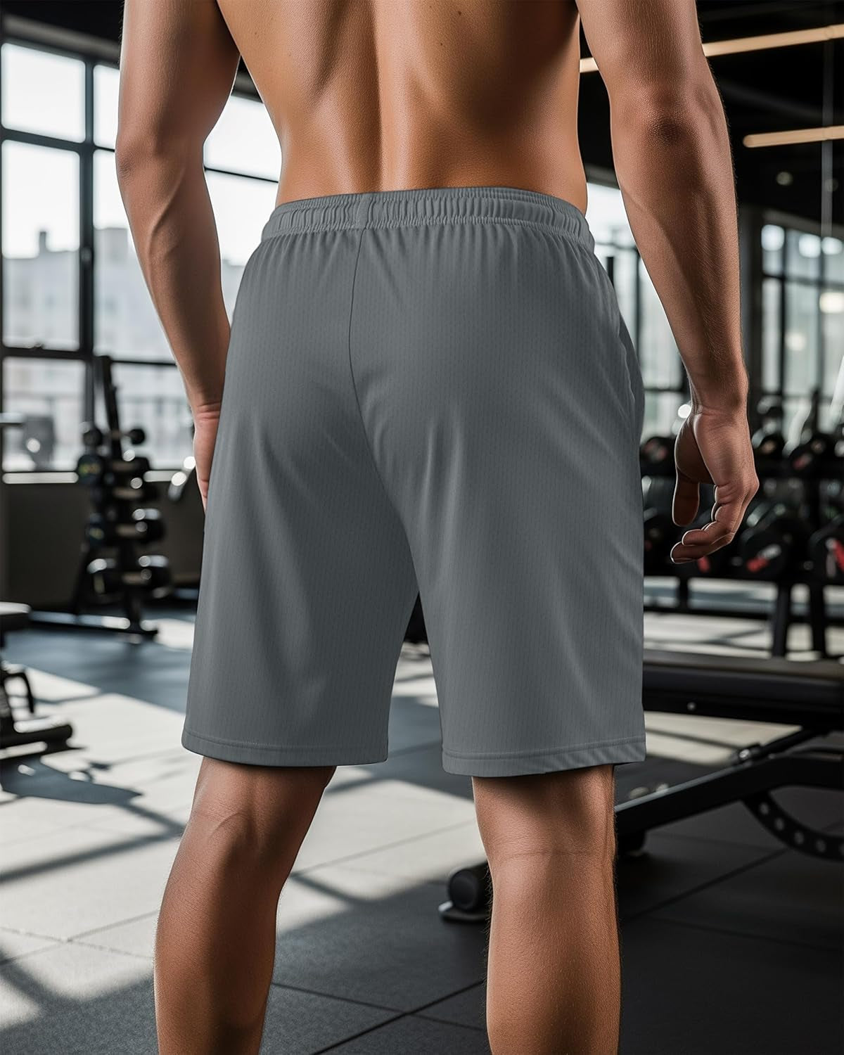 3 Pack Men'S Athletic Shorts Quick Dry Lightweight Workout Running Gym Shorts with Pockets