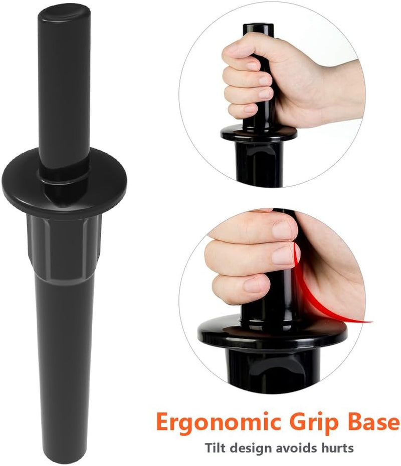 Tamper Compatible with Vitamix Classic Standard 64 Oz Containers (9.5‘’ Long Arm), Not Compatible with Low Profile 64 Oz Containers