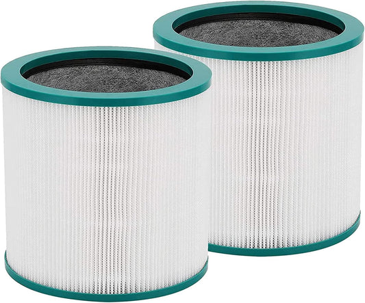 TP01 HEPA Filter Replacement Compatible with Dyson Tower Purifier Pure Cool Link TP01, TP02, TP03, AM11, BP01 Models, Replace Part 968126-03 (2 Pack)