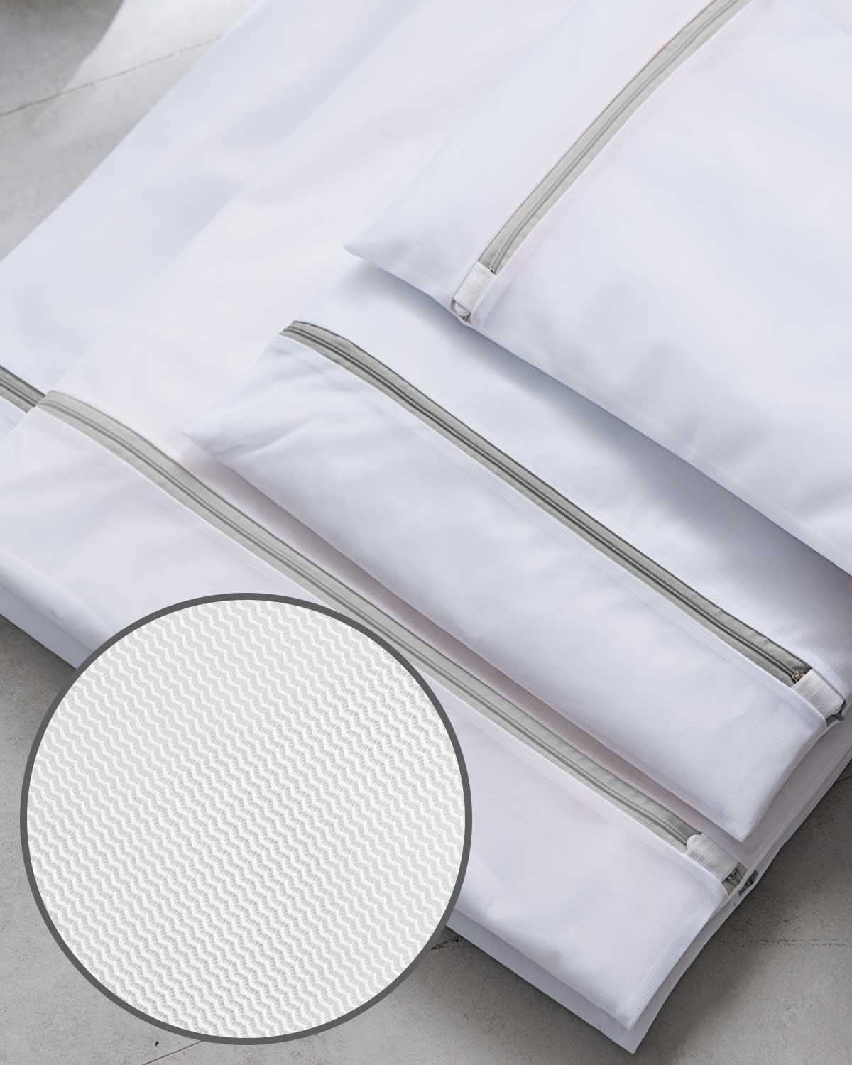 Laundry Bags Mesh Wash Bags(4Pcs,16 X 20 Inches),Delicate Laundry Bag for College,Dorm,Storage