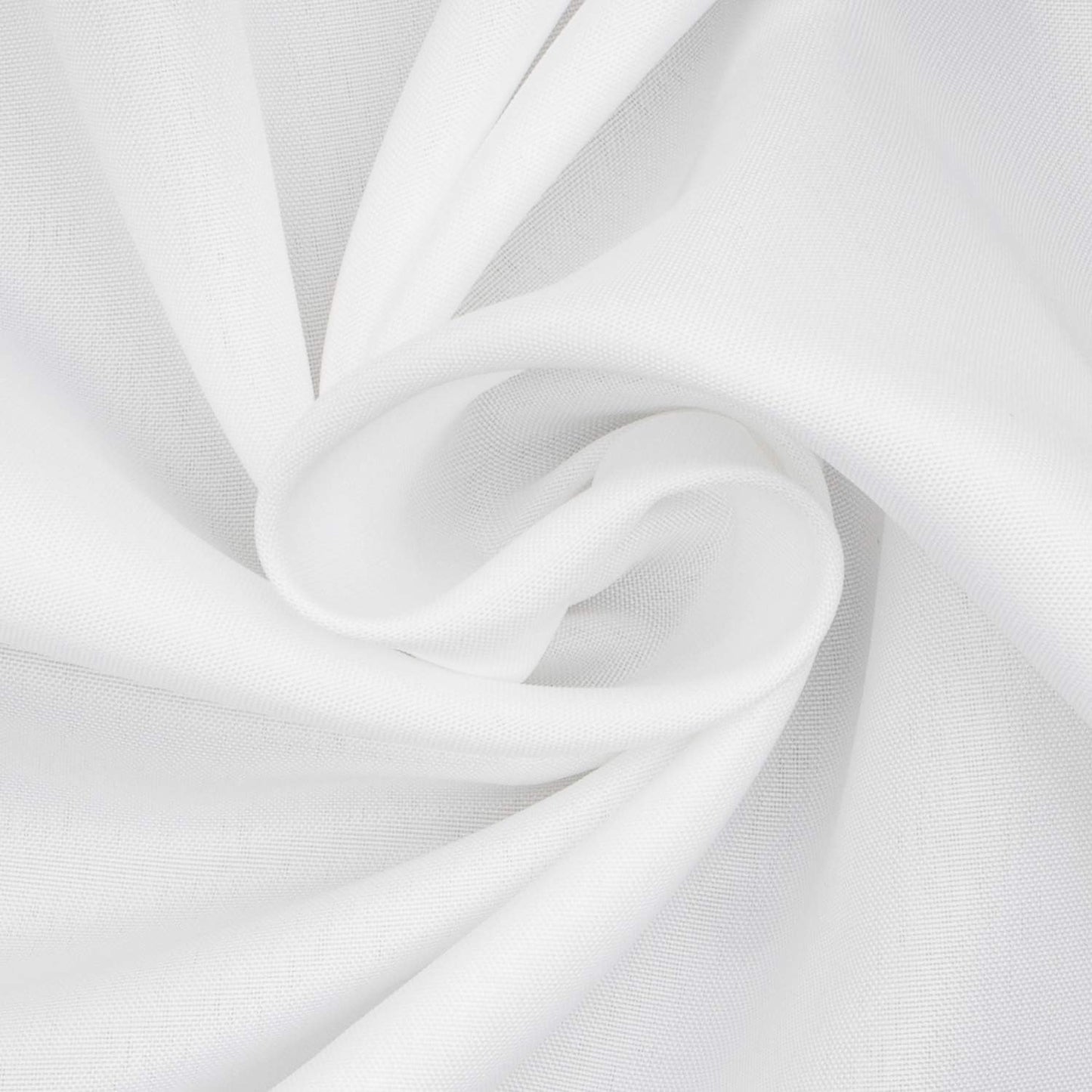Waterproof Fabric Snap in Shower Curtain Liner Replacement with Magnets 70" X 54" - Removable & Detachable to Wash - White, 70X54