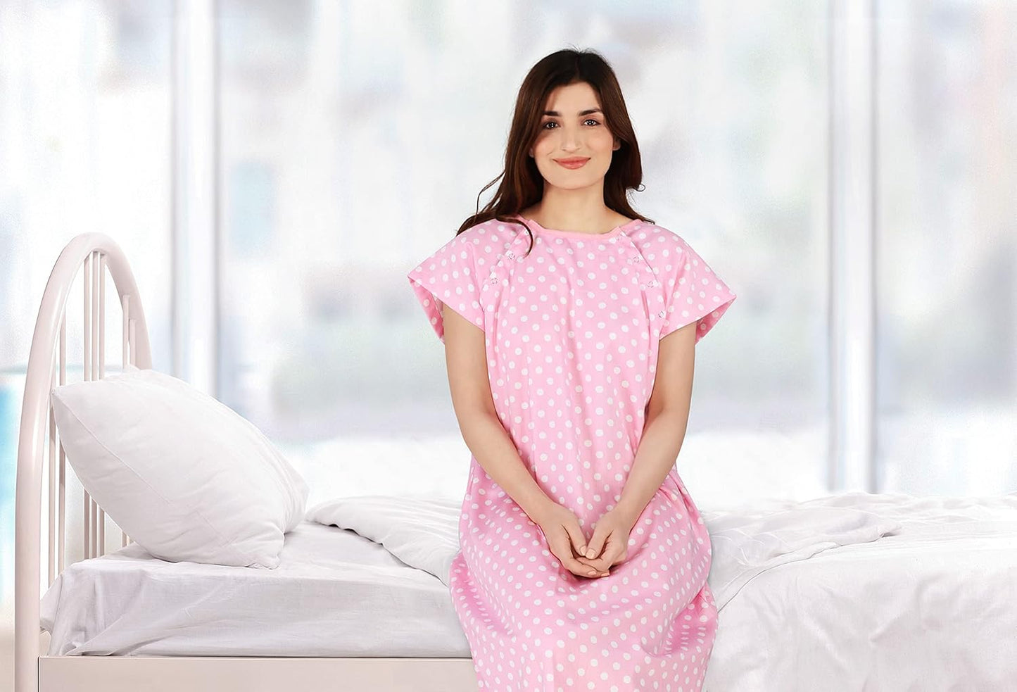 Women'S Hospital Gown Soft Comfortable and Stylish Patient Gown