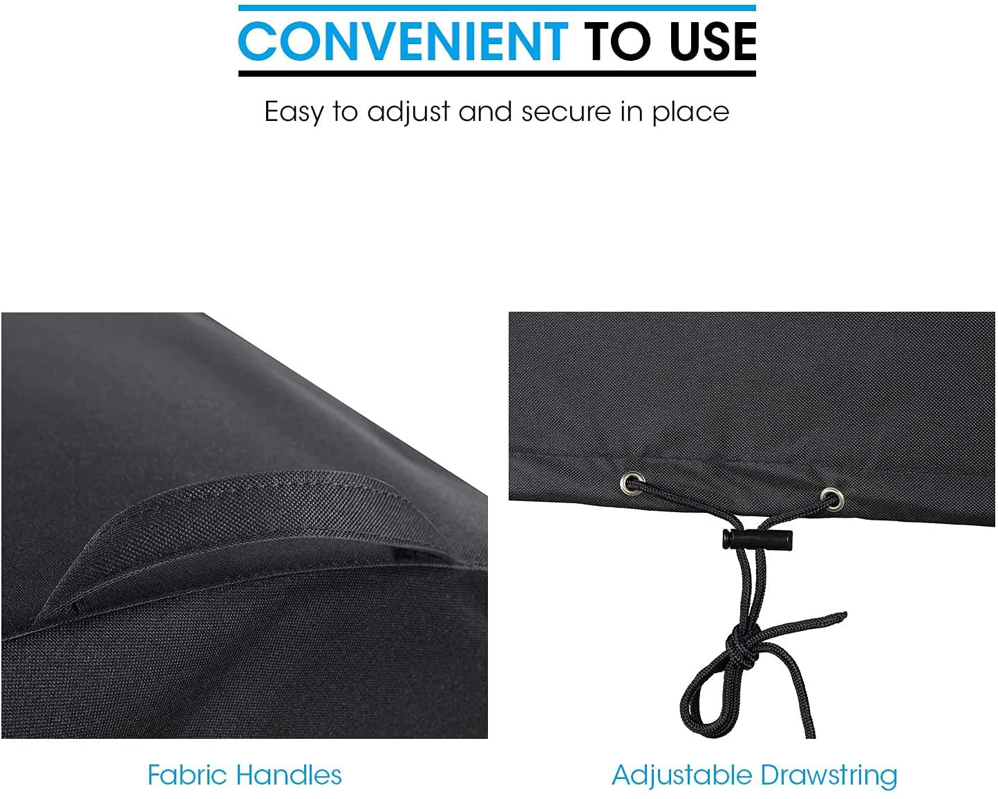 round Fire Pit Cover 32 Inch, Heavy Duty Waterproof Firepit Cover Small, Patio Fire Table Cover, Fade and UV Resistant Material, All Weather Protection, 32" Dia X 14" H, Black