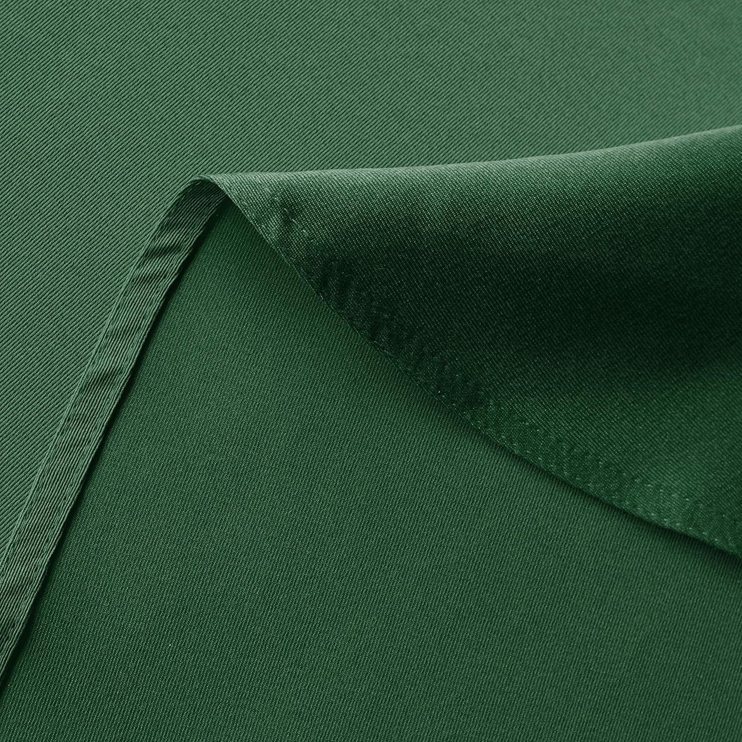 210GSM Square Green Table Cloth, Christmas Decorations Waterproof Tablecloth, Table Cover Protector for Holiday Party Use (Blackish Green,60 X 60 Inch)