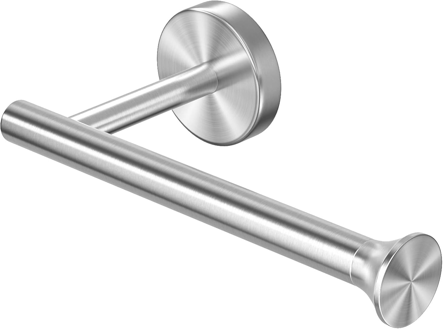 Toilet Paper Holder Silver Wall Mount Stainless Steel for Bathroom Kitchen Brushed Nickel