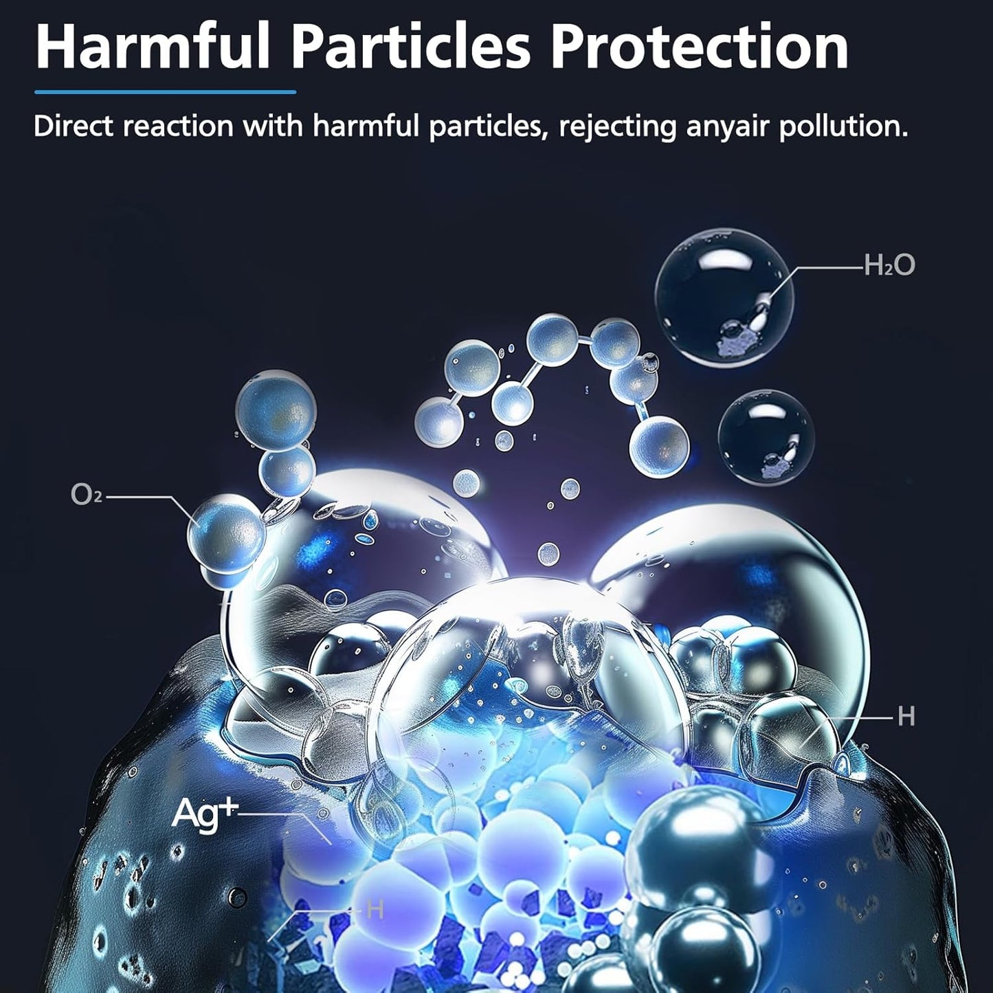 2 Pack MK-01 MK-06 TZ-K1 True HEPA Replacement Filter Compatible with MK-01 MK-06, Tolife TZ-K1, POMORON MJ001H, EPI081/EP1081 and Intelabe EPI080/EP1080 Air Purifier