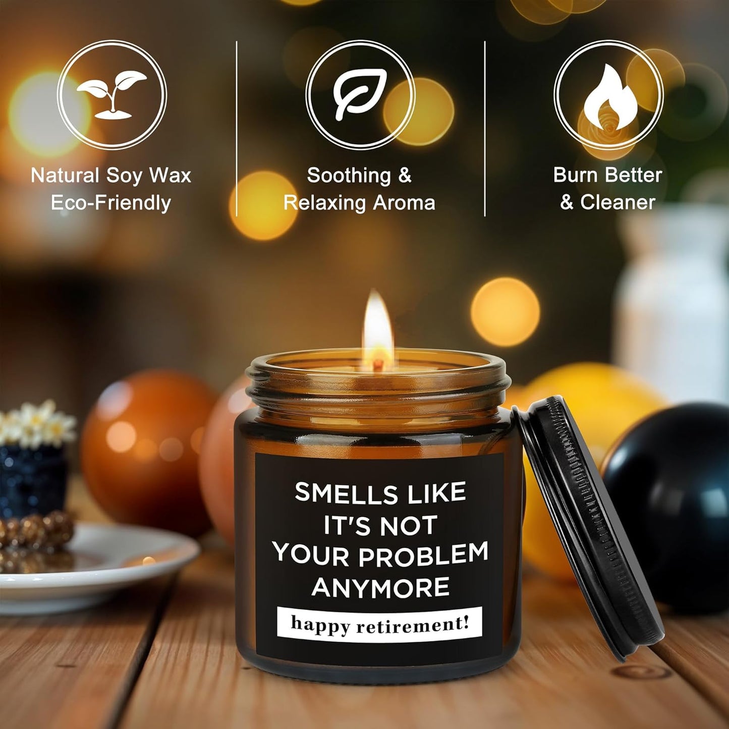 Retirement Gifts for Men 2025: Thoughtful Retirement Decorations and Gift Ideas Including Mug, Hat, Candle, Socks, and Dice