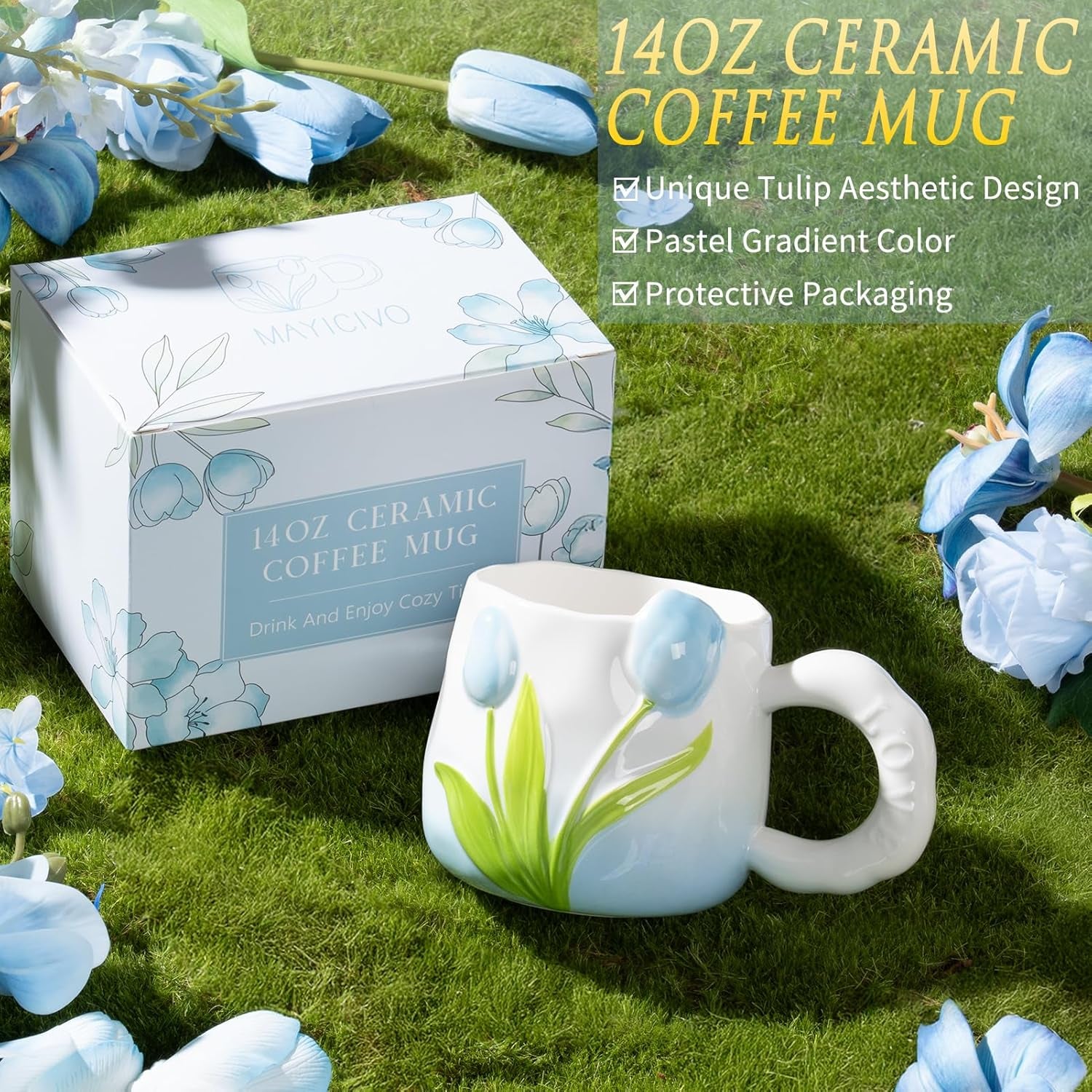 Birthday Gifts for Women Self Care Set Get Well Soon Gift Baskets, Relaxing Bluebell Spa Gift Basket Care Package for Women, Unique Xmas Gifts for Mom Her Girlfriend Sister Friend Wife Grandma