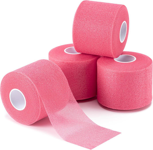 4-Pack Foam Underwrap Athletic Tape for Wrists, Elbows, Knees, and Ankles - Perfect for Gymnastics, Boxing, and Climbing Activities
