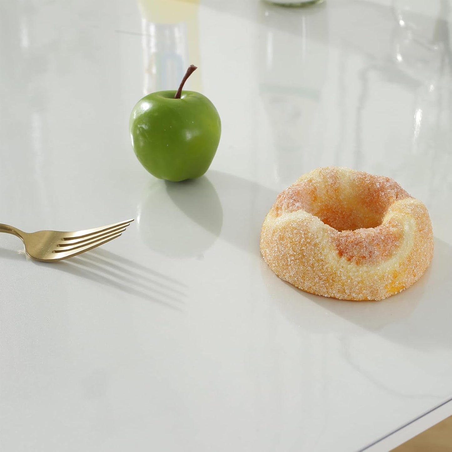 Clear Desk Mat 16 X 36 Inch, 1.5Mm Thick Clear Table Protector, Waterproof Plastic Table Cover Protector, PVC Desk Protector Mat, Vinyl Desk Cover for Desktop, Coffee & Dining Table