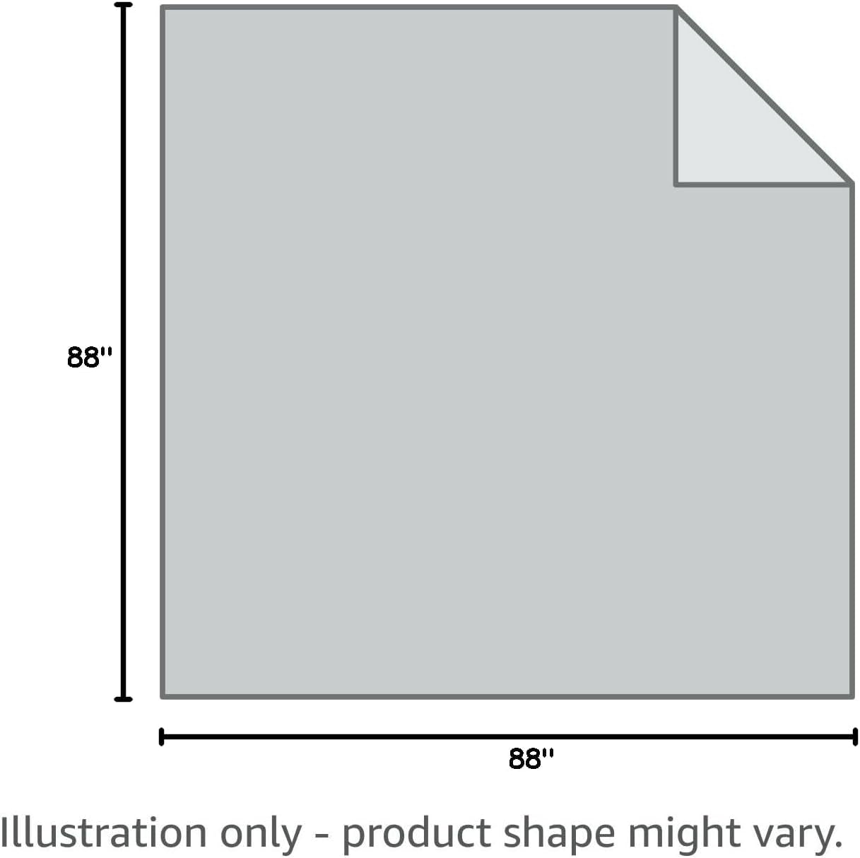 Queen Comforter Set Grey, Comforters Queen Size 3 Pieces Bedding Comforters Sets, down Alternative Soft Bed Set, 1 Comforter (88 X 88 Inches) 2 Pillow Shams (20 X 26 Inches)