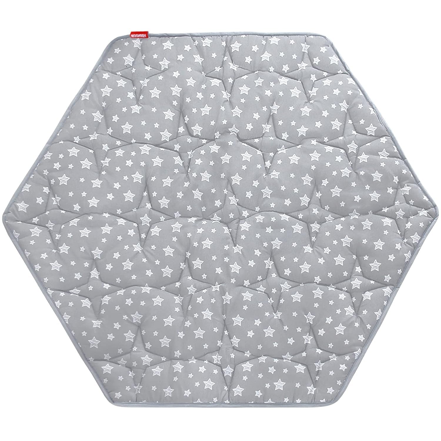 Hexagon Playpen Mat, Baby Playmat Fits Regalo Portable Play Yard 48 Inch and Hiccapop 53" Playpod Playpen, 6 Panel Playpen Mattress Non Slip Pad Mat