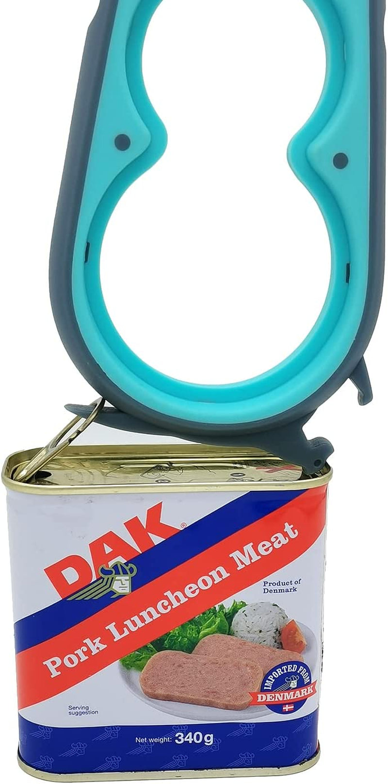Ergonomic Jar, Bottle, and Can Opener with Rubber Gripper Pad and Corkscrew for Enhanced Accessibility for Seniors and Individuals with Limited Hand Strength