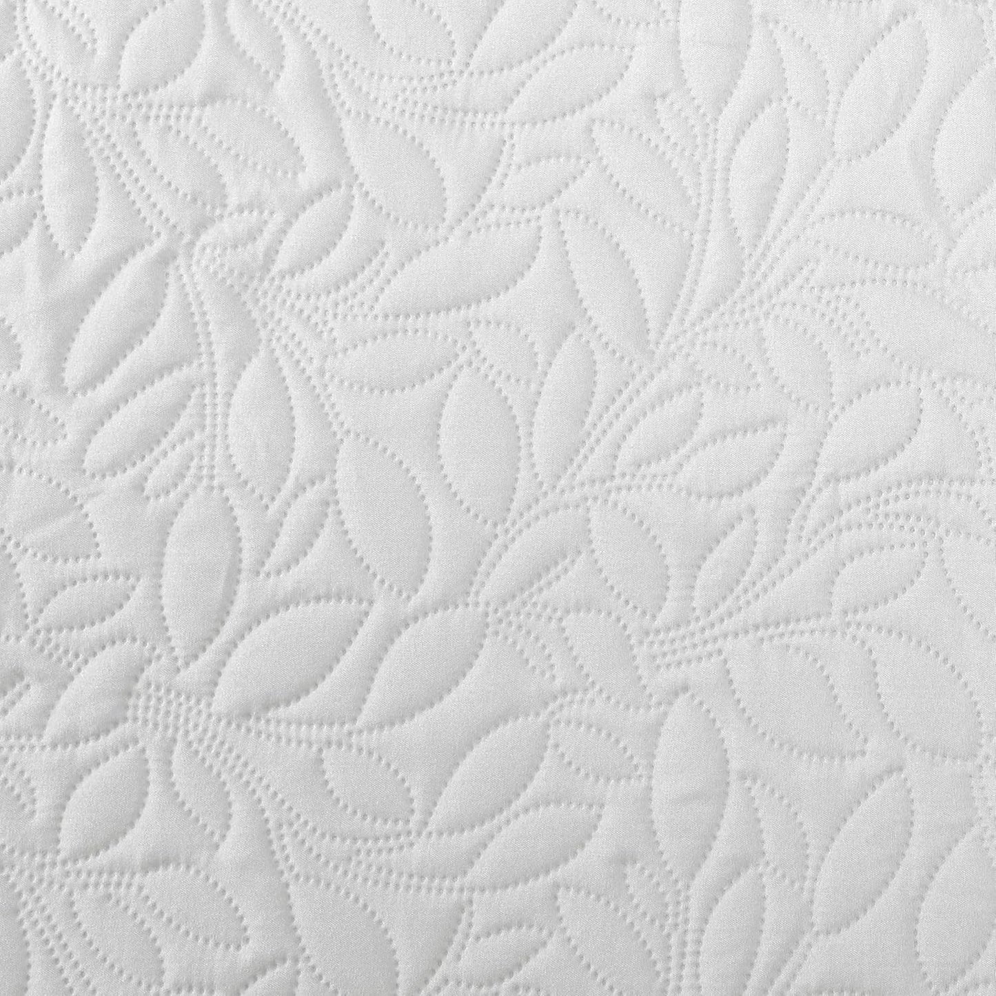 Waterproof Dog Bed Cover Reversible Leak Proof Pet Blanket Replacement Mat for Furniture Washable Couch Cover Sofa Cover for Dogs Cat(52X86 Inch, White/White)