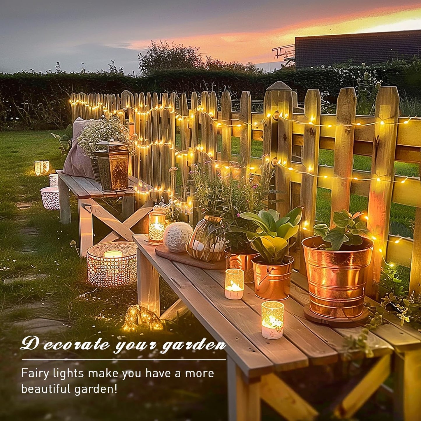 200 LED Plug in Fairy Lights for Bedroom, 8 Modes Warm White Classroom Lights Indoor with Wheel, 66 Ft Remote Control Twinkle String Lights for Classroom Dorm Party Gift Decor