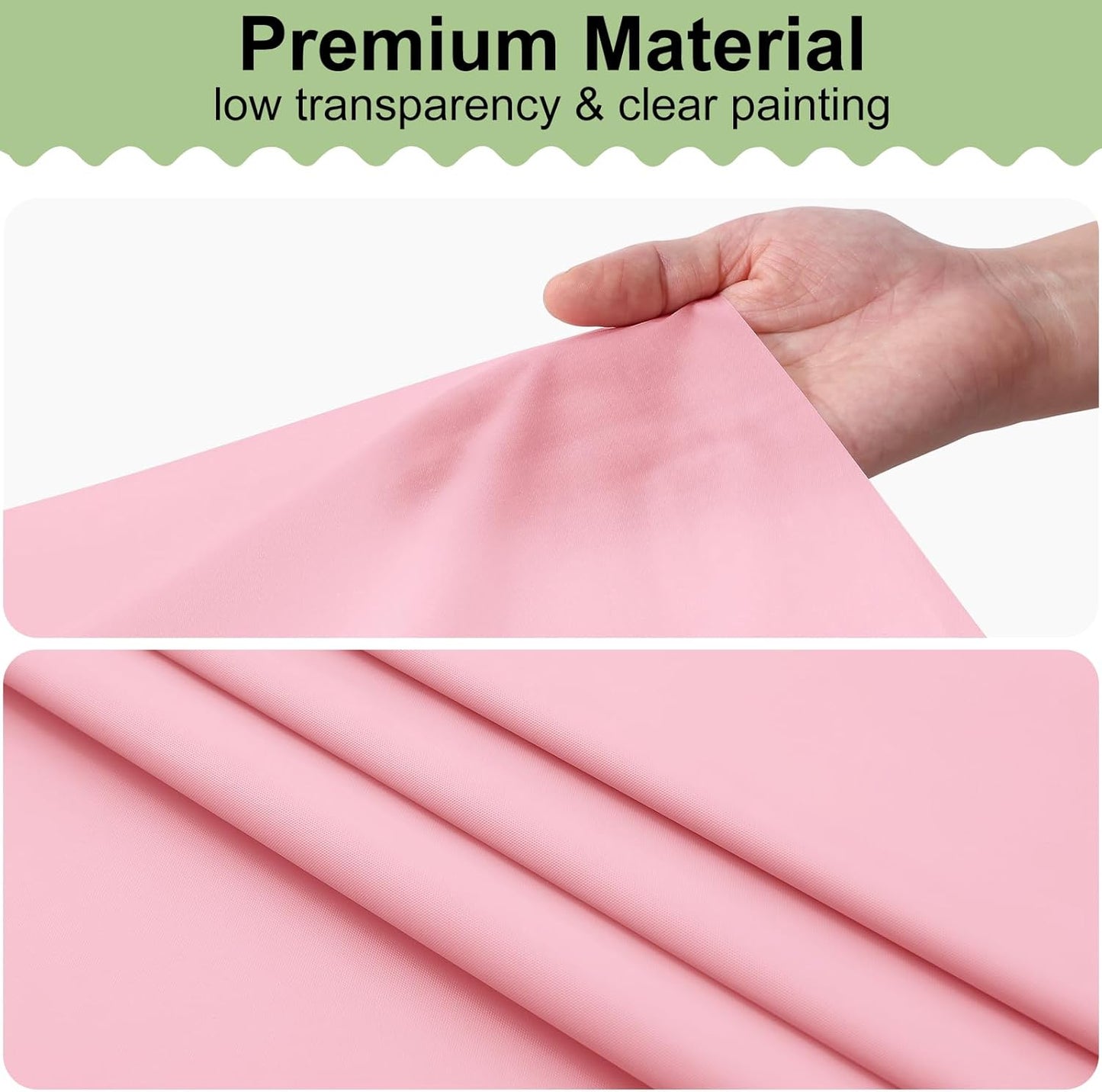 4 Packs Disposable Table Cloth, 84" round Waterproof Tablecloth, Leakproof & Sturdy Decorative Table Covers for Picnic, Outdoor, Pink