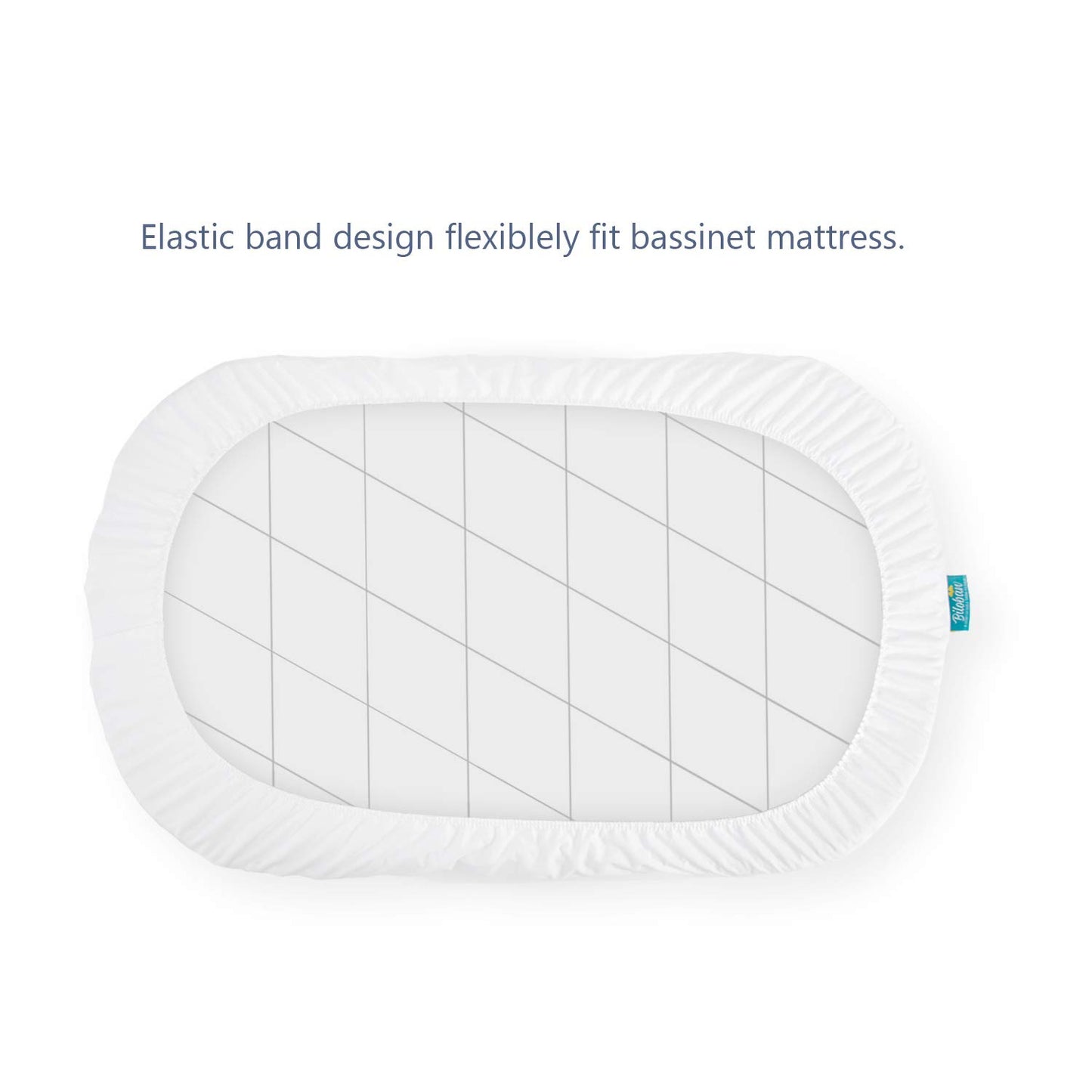 Bassinet Mattress Protector, Fits 14" X 30" Uppababy Bassinet & Snoo Smart Sleeper Baby Bassinet, Ultra Soft Waterproof and Breathable, Washer & Dryer