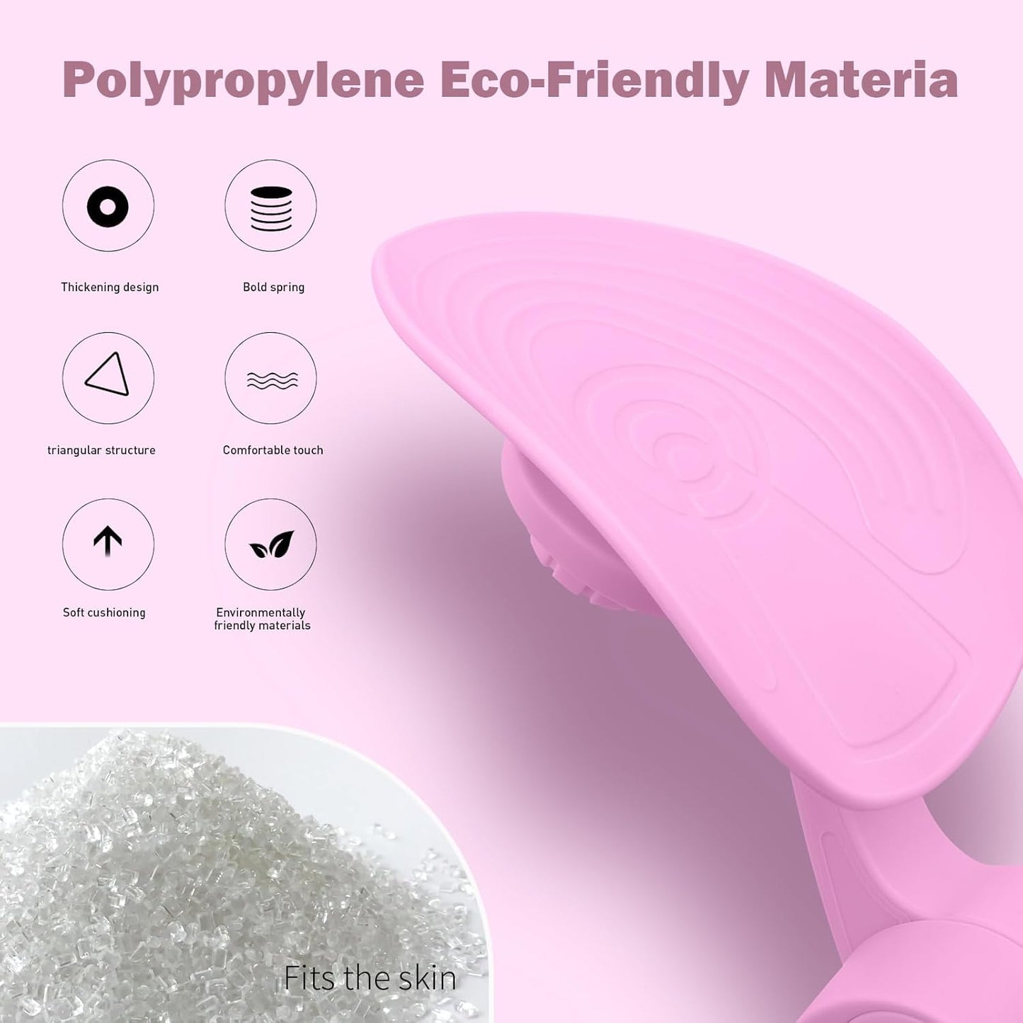 Inner Thigh Exerciser Kegel Exercise Products for Women Pelvic Floor Muscle Trainer Inner Thigh Hip Exercise Equipment Postpartum Rehabilitation Pelvic Floor (Pink)