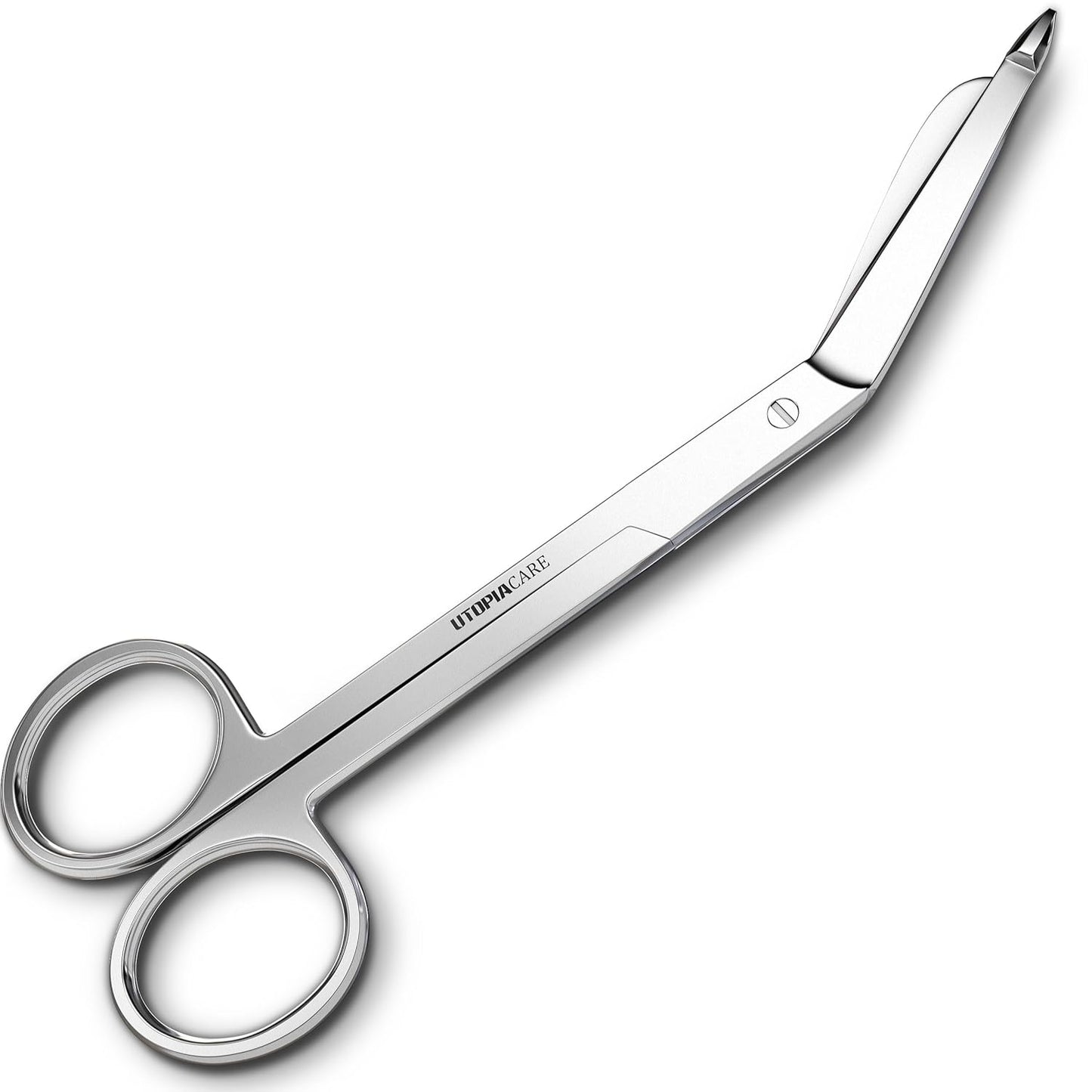Bandage Scissors, 5.5 Inch Stainless Steel Shears for First Aid and Professional Use – Silver