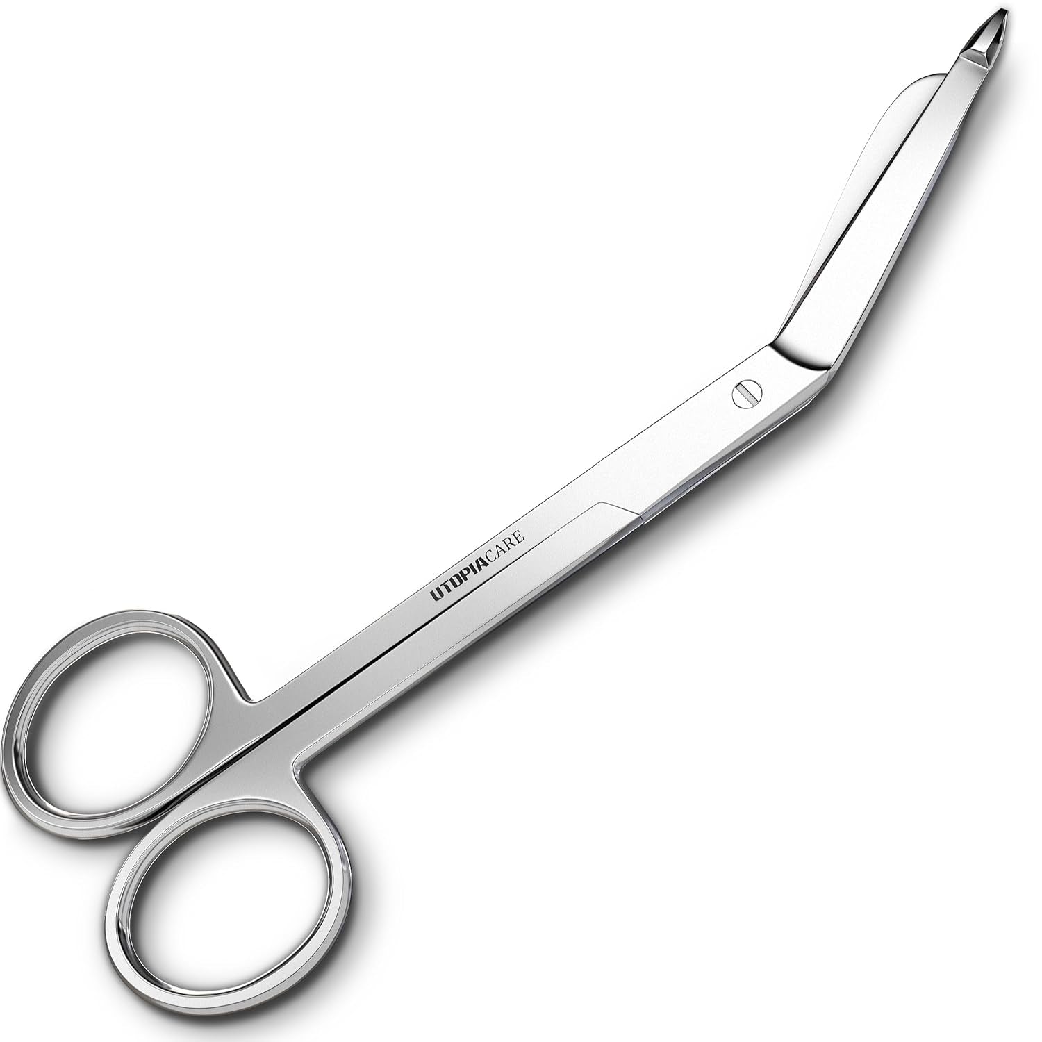 Bandage Scissors, 5.5 Inch Stainless Steel Shears for First Aid and Professional Use – Silver
