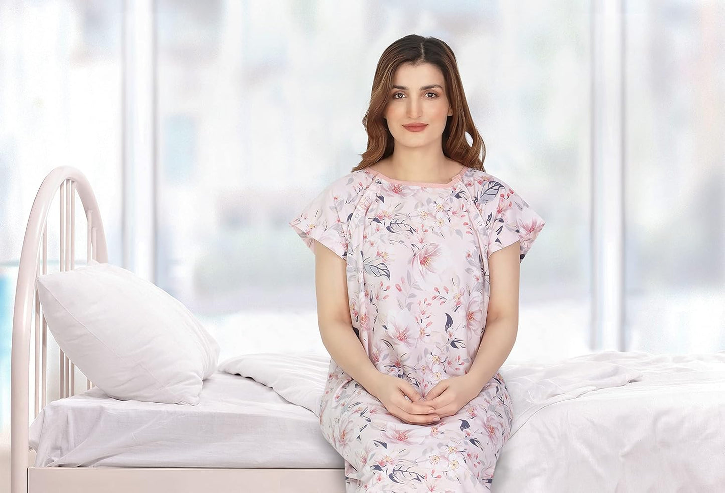 Women'S Hospital Gown Soft and Stylish Patient Gown