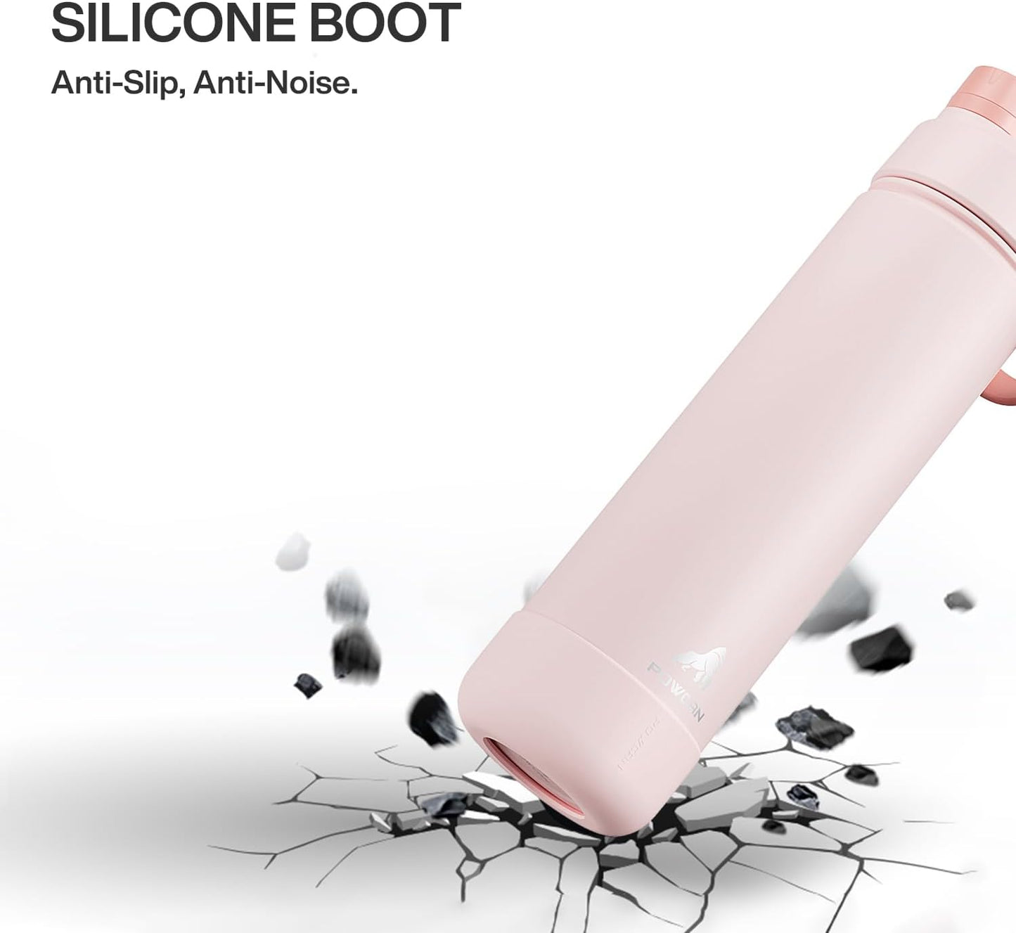 Silicone Water Bottle Boot, Anti-Slip and Anti-Noise Protective Sleeve, Non-Toxic and Tear-Resistant, Accessory Silicone Water Bottle Protector for Extra Protection