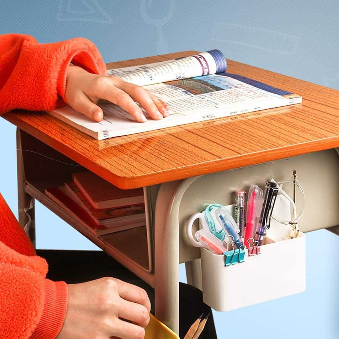 5 Pack Dry Erase Marker Holder Magnetic, Whiteboard Magnetic Marker Holder with Powerful Magnets for Office, Refrigerator, Locker and Metal Cabinets.