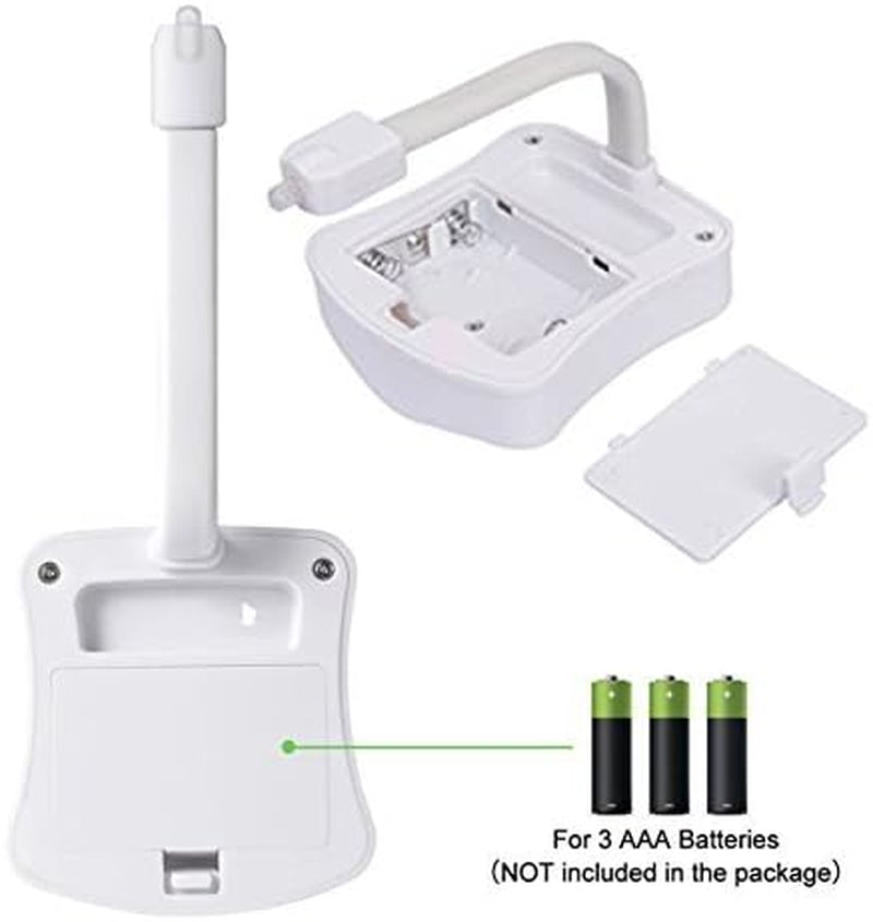 Toilet Night Light 2Pack by Motion Sensor Activated LED Light 8 Colors Changing Toilet Bowl Illuminate Nightlight for Bathroom Battery Not Included Perfect with Water Faucet Light