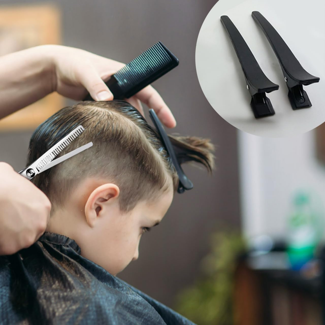 Hair Scissors, Professional Hair Cutting Scissors, Barber Scissors, Thinning Shears for Hair Cutting, Adults, Women, Home, Salon, Hair Trimming Scissors, Hair Cutting Scissors Kit