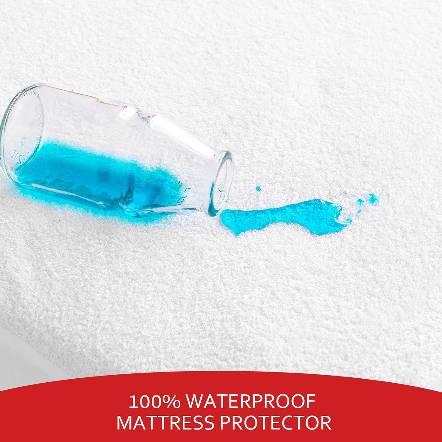 Bassinet Sheets & Waterproof Bassinet Mattress Pad Protector 4 Pack Set, Viscose Terry, Universal Fit for Oval, Hourglass and Rectangular Mattress, Grey & Navy